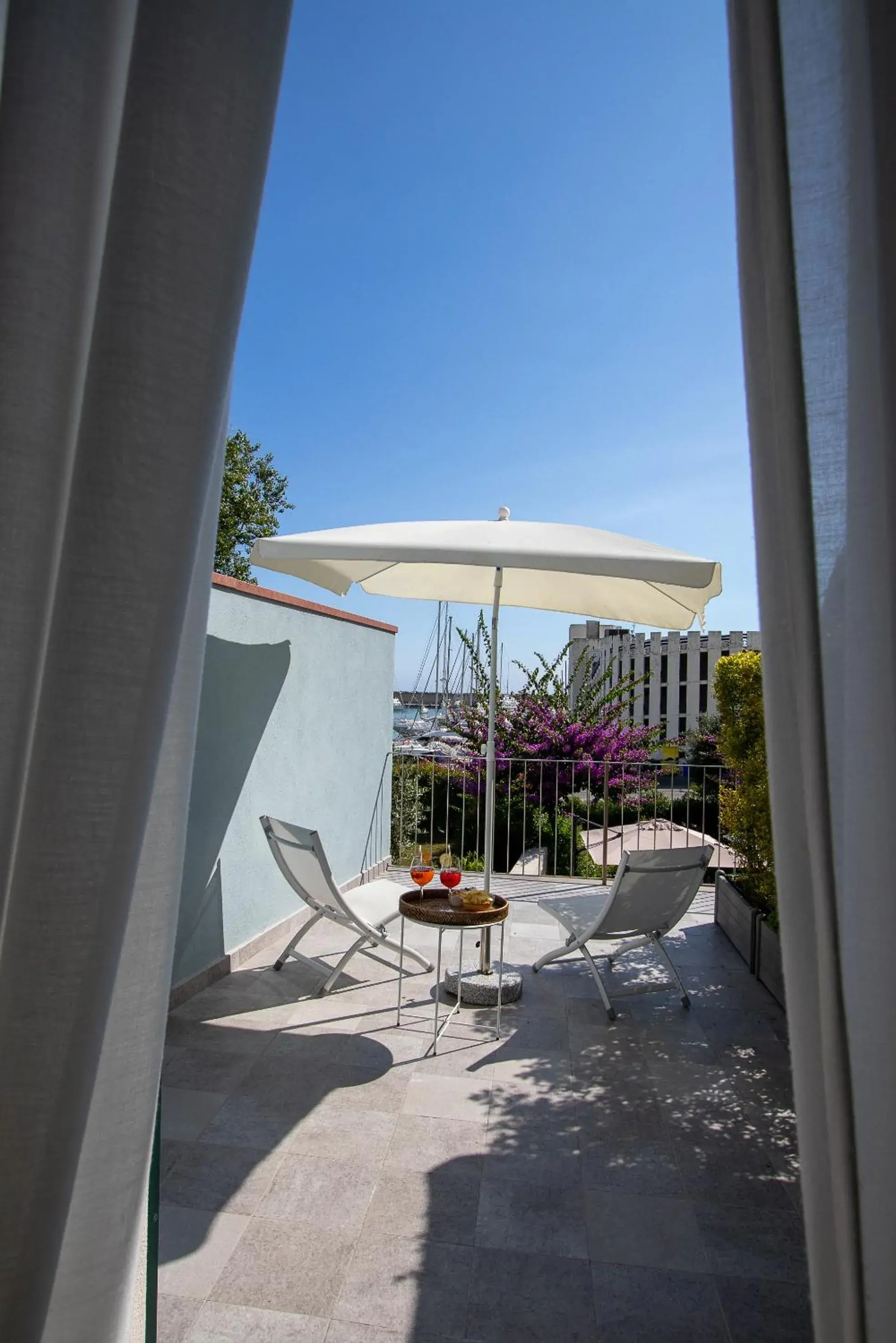 Balcony/Terrace in Blu Hotel