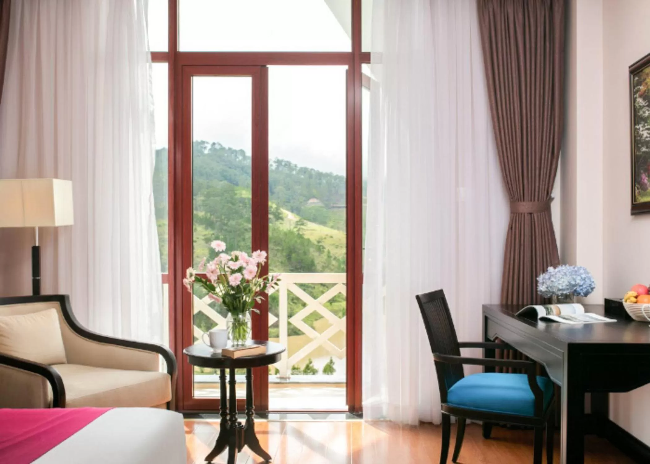 Balcony/Terrace in Swiss-Belresort Tuyen Lam