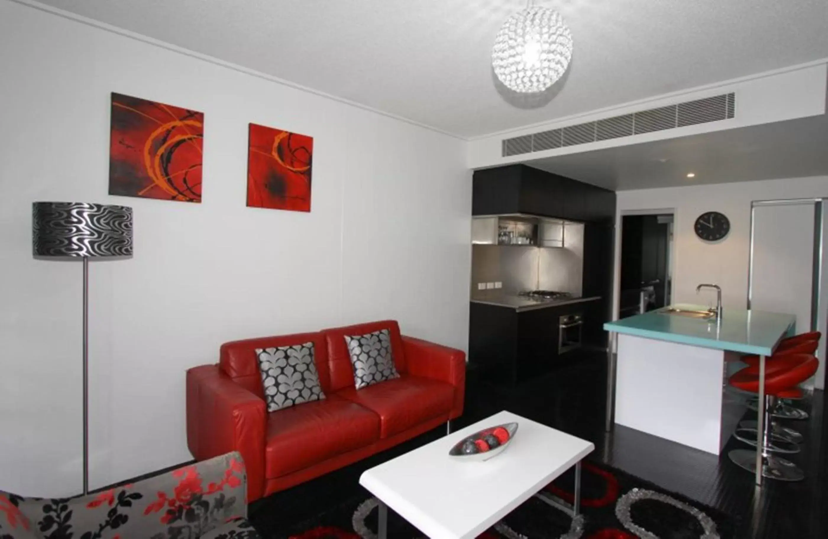 Living room, Seating Area in The Miro Apartments