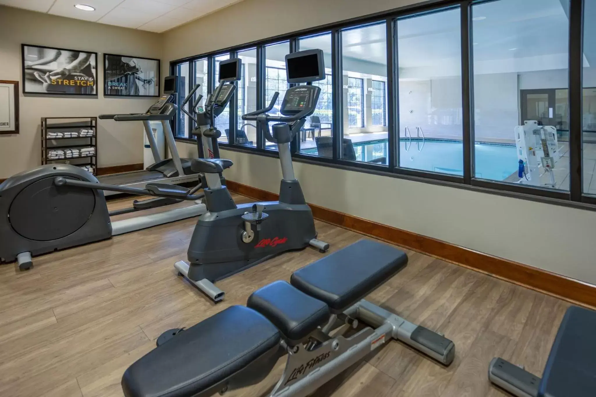 Fitness centre/facilities, Fitness Center/Facilities in Staybridge Suites Wilmington East, an IHG Hotel