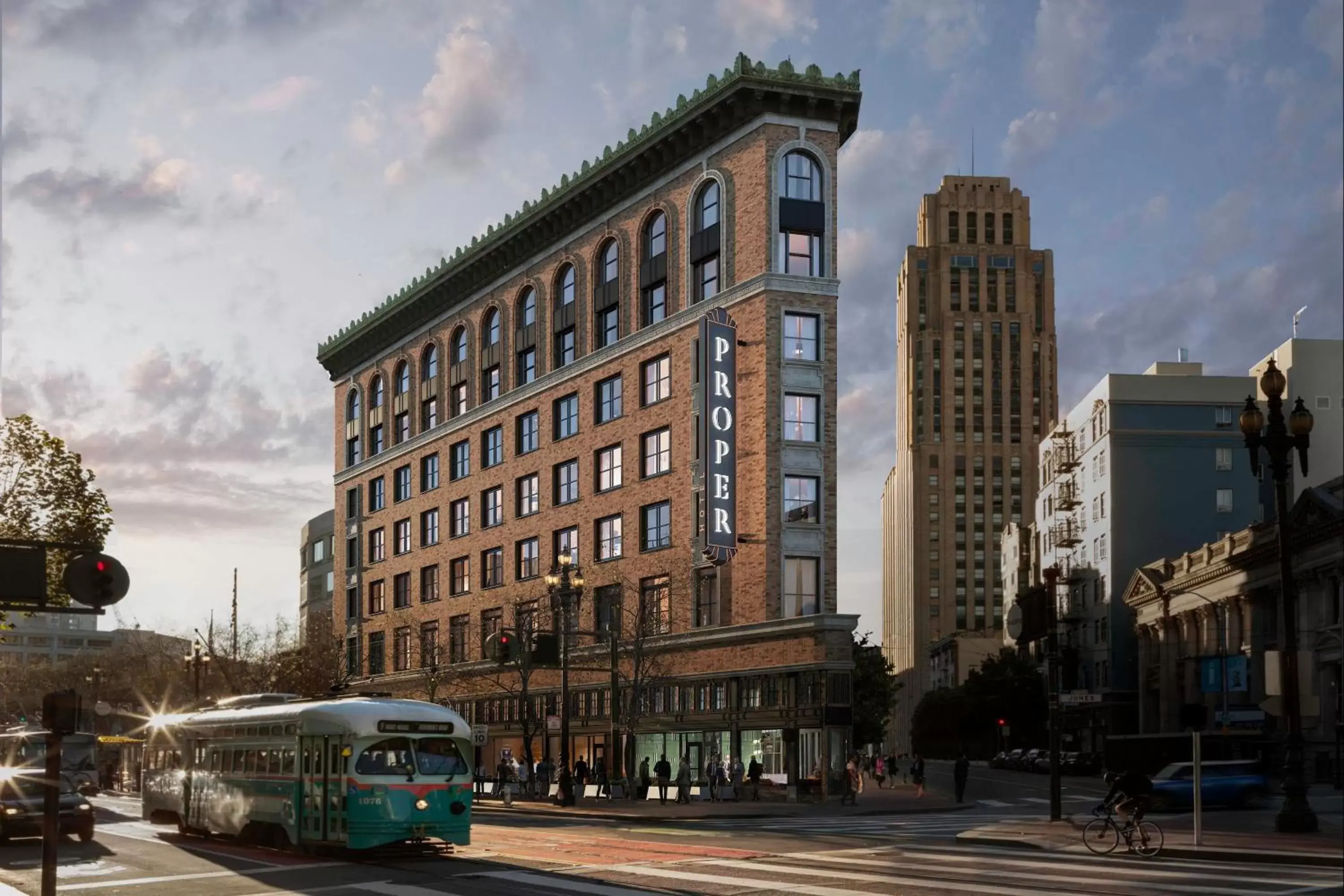 Property Building in San Francisco Proper Hotel, a Member of Design Hotels
