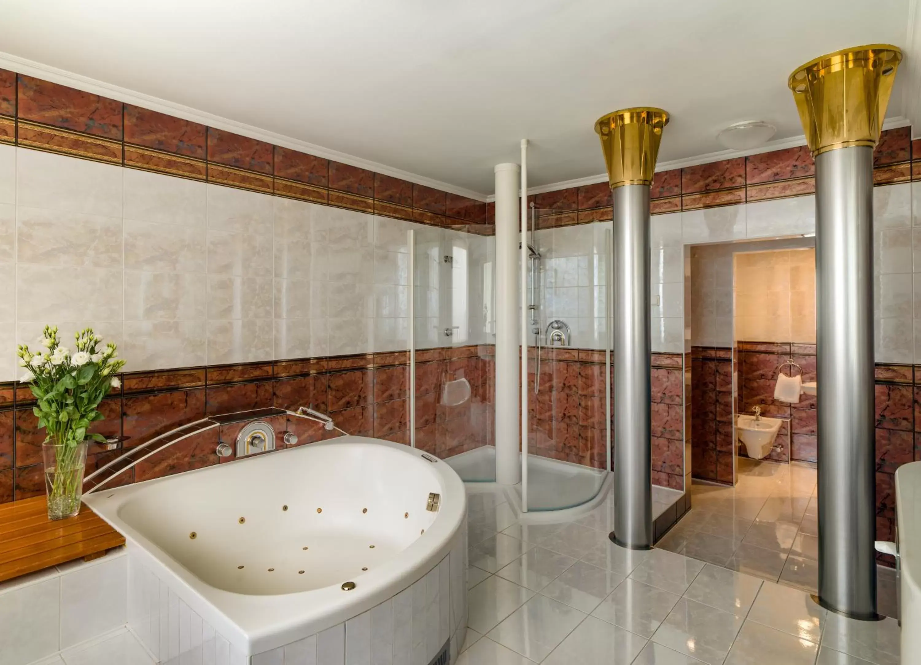 Bathroom in Panorama Hotel Prague