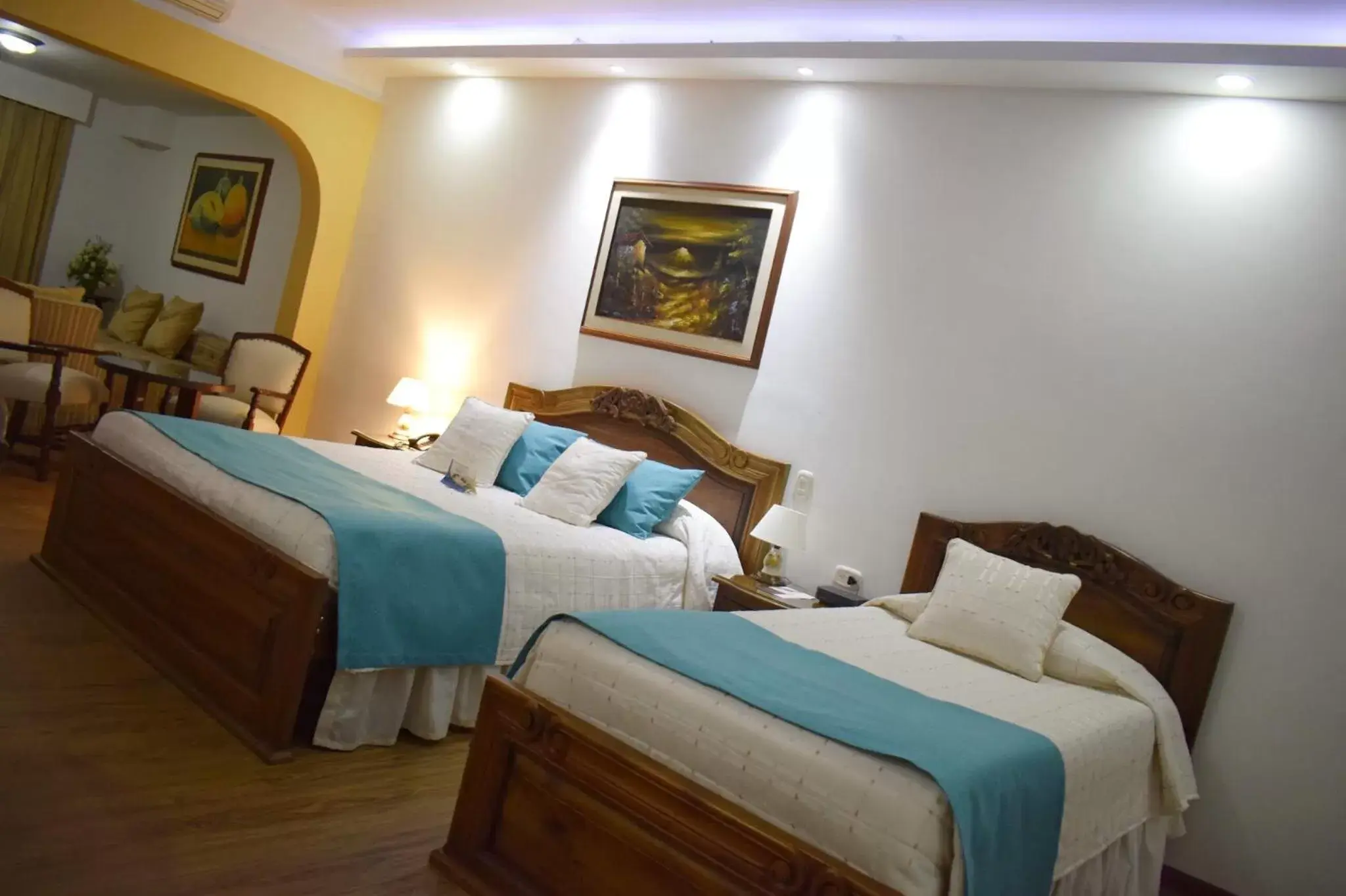 Bed in El Gran Hotel de Pereira