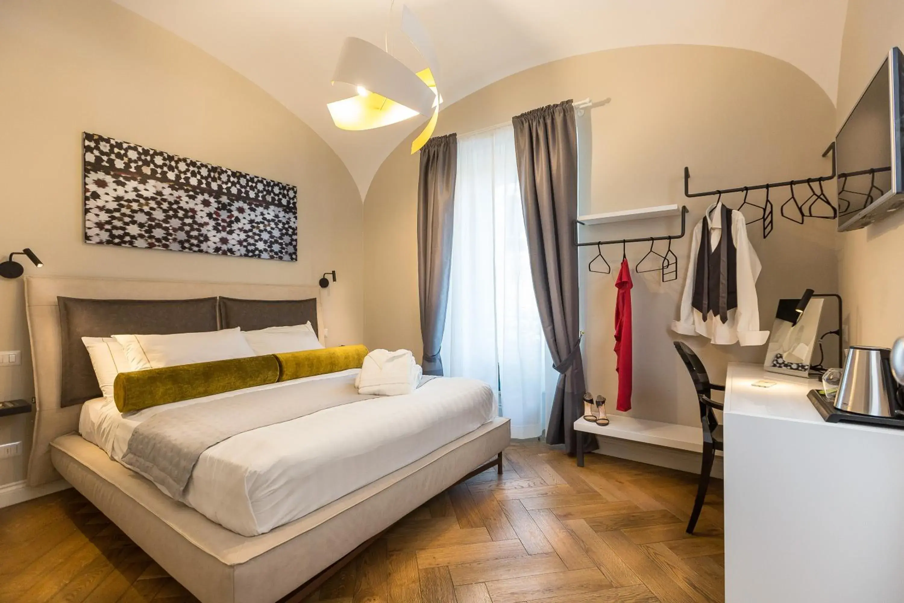 Bed in Palazzo Baj in Trastevere