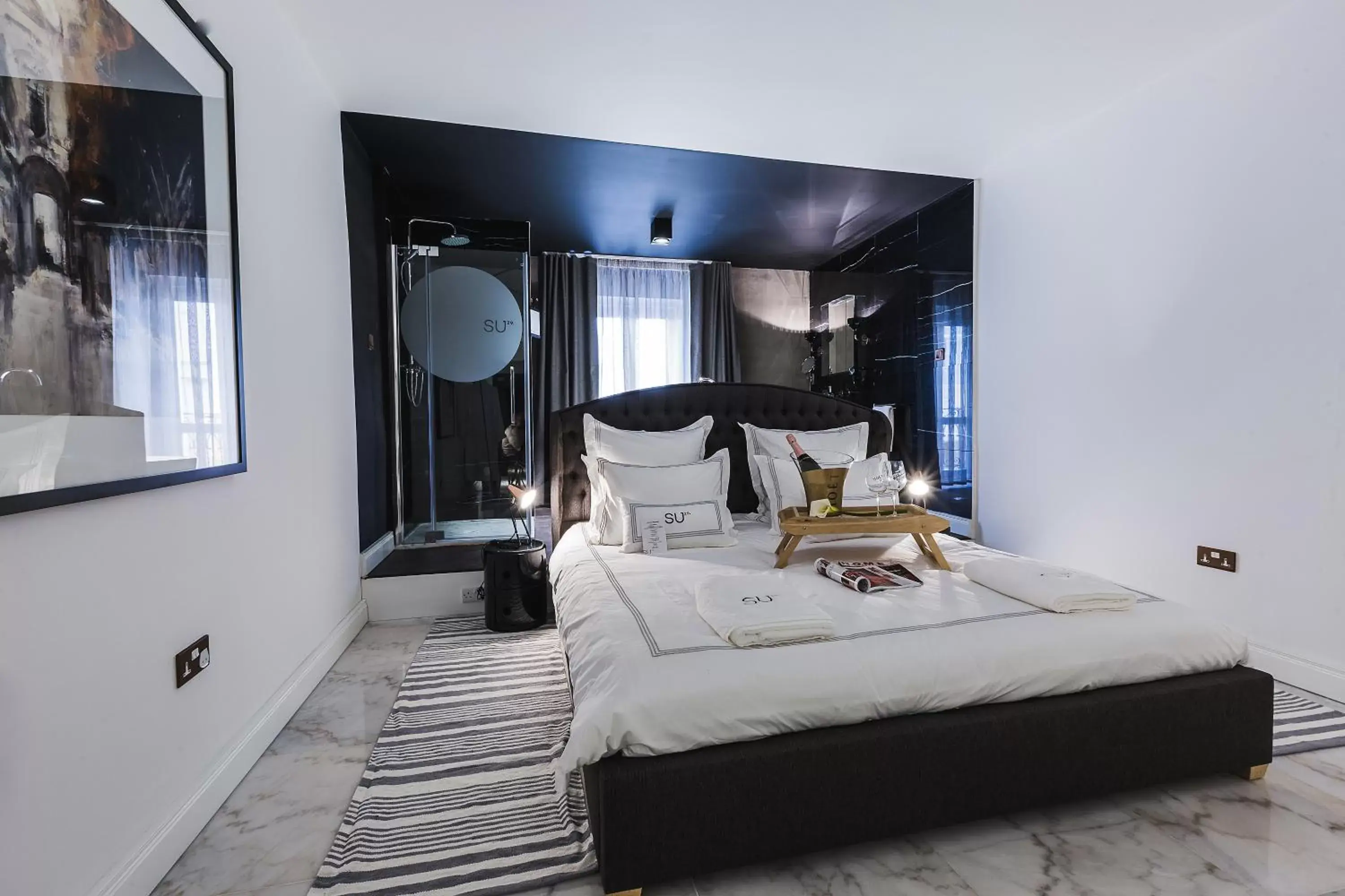 Bathroom, Bed in SU29 Boutique Hotel Bathroom, Bed in SU29 Boutique Hotel