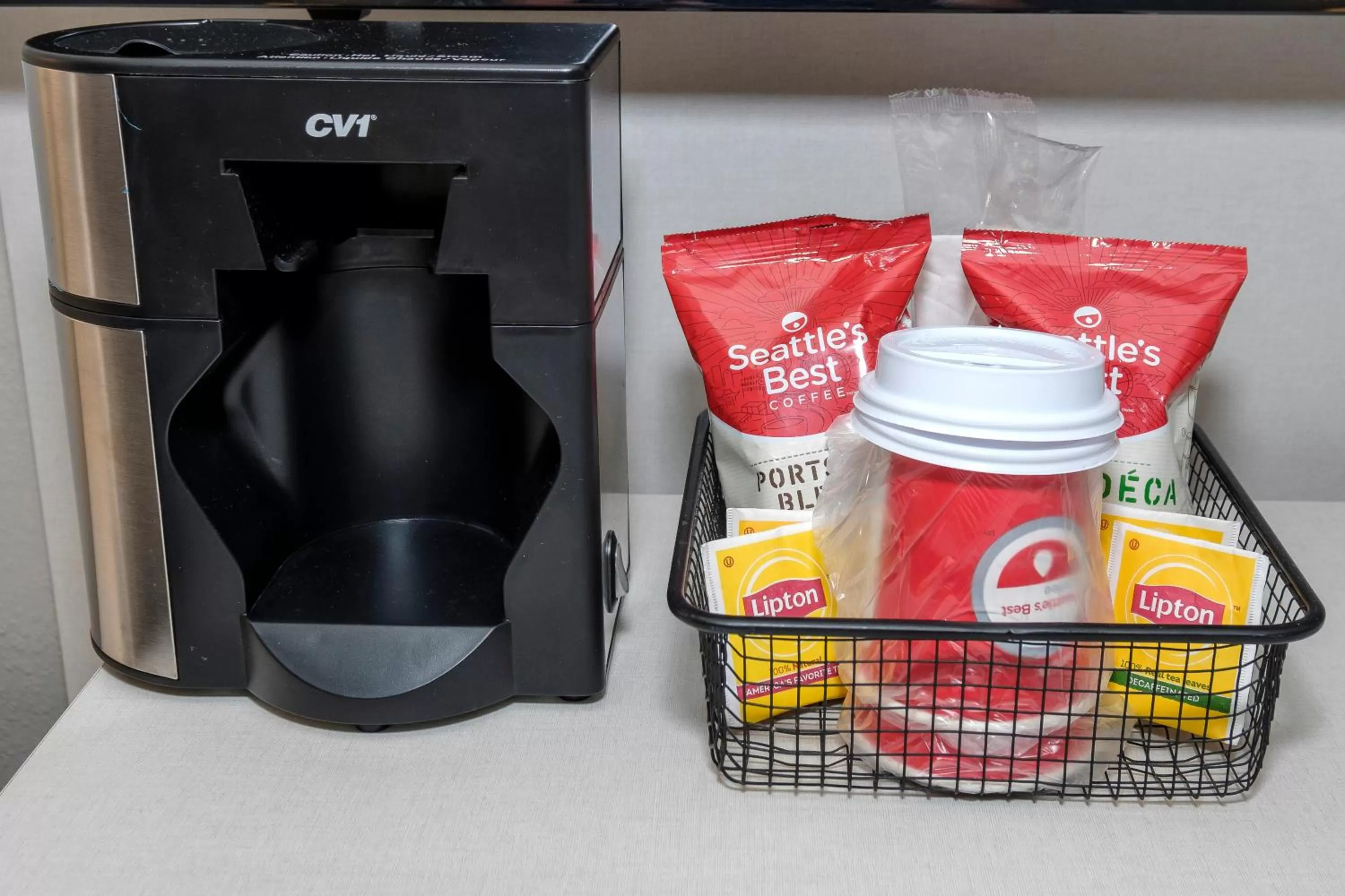 Photo of the whole room in Red Roof Inn PLUS Orlando-Convention Center- Int'l Dr