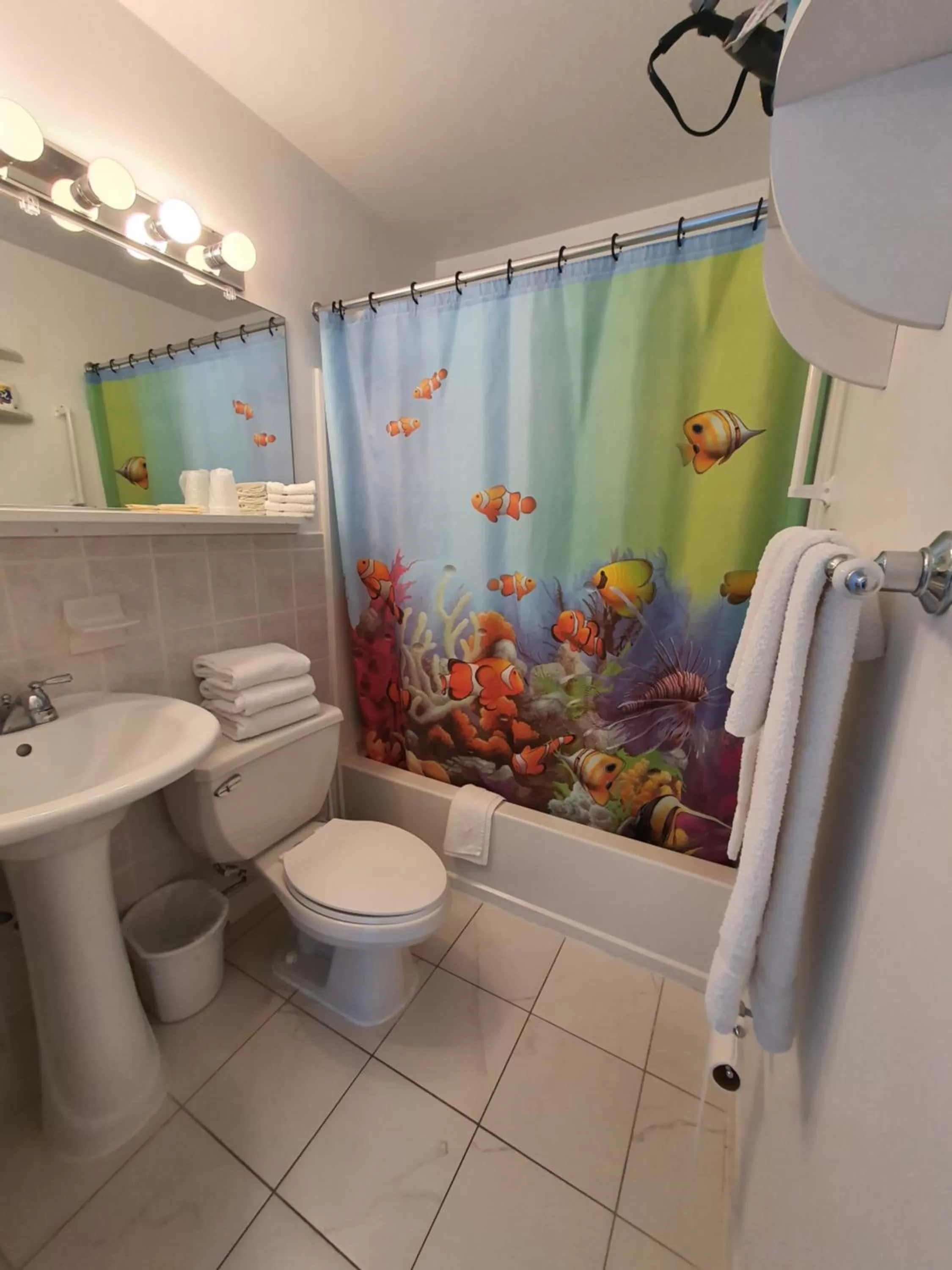 Bathroom in Cara Mara Resort