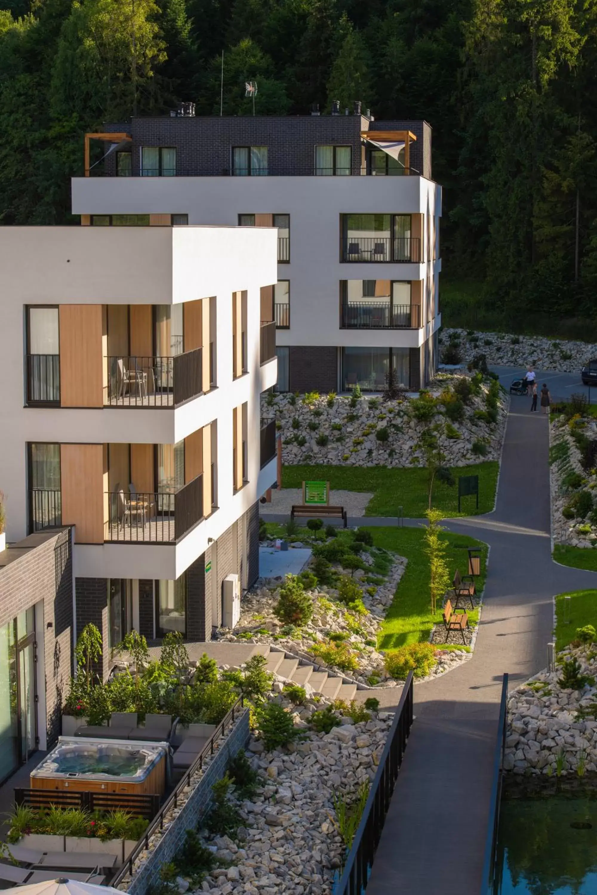 Property building in VISLOW Resort Property building in VISLOW Resort