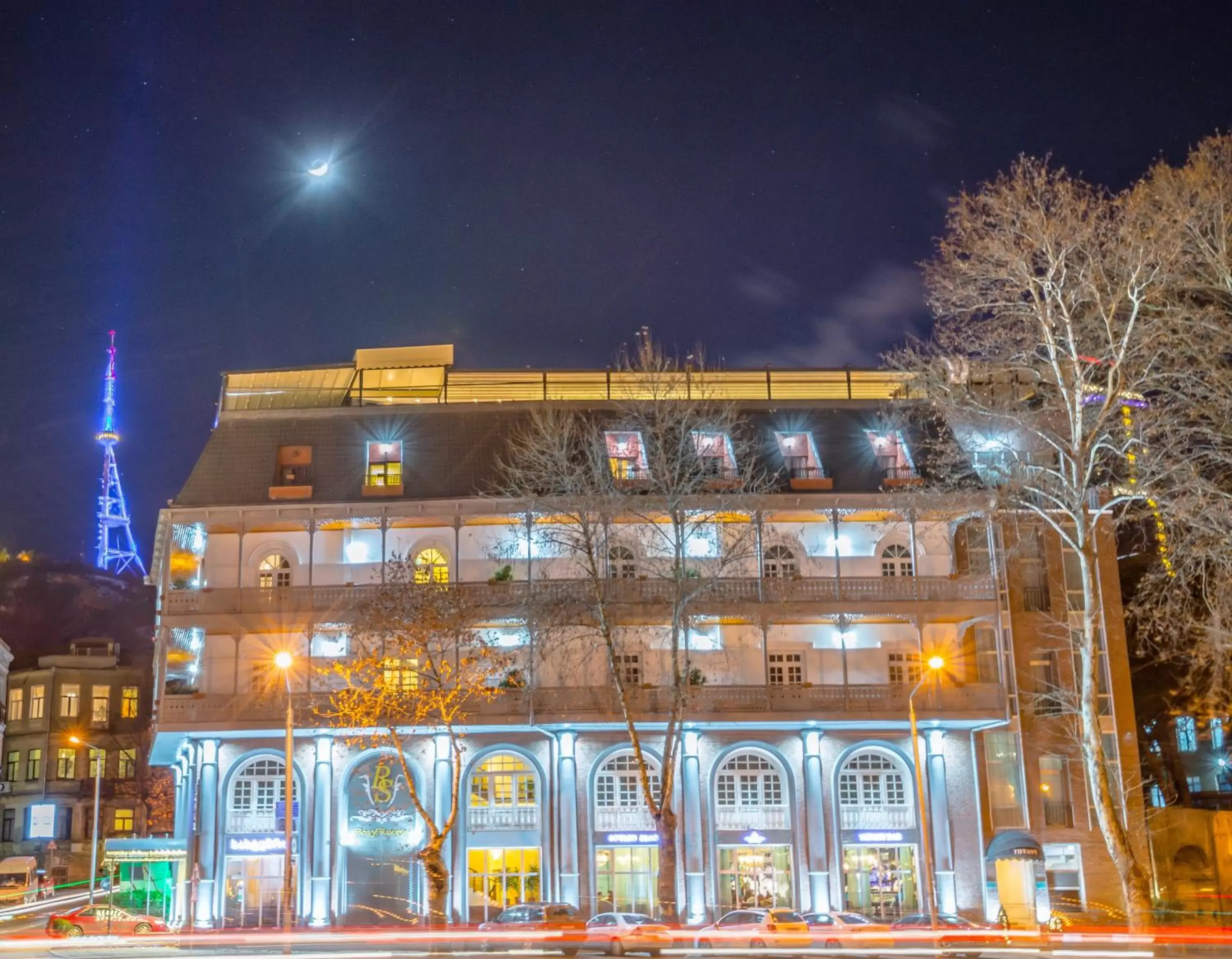 Facade/entrance, Property Building in River Side Hotel Tbilisi