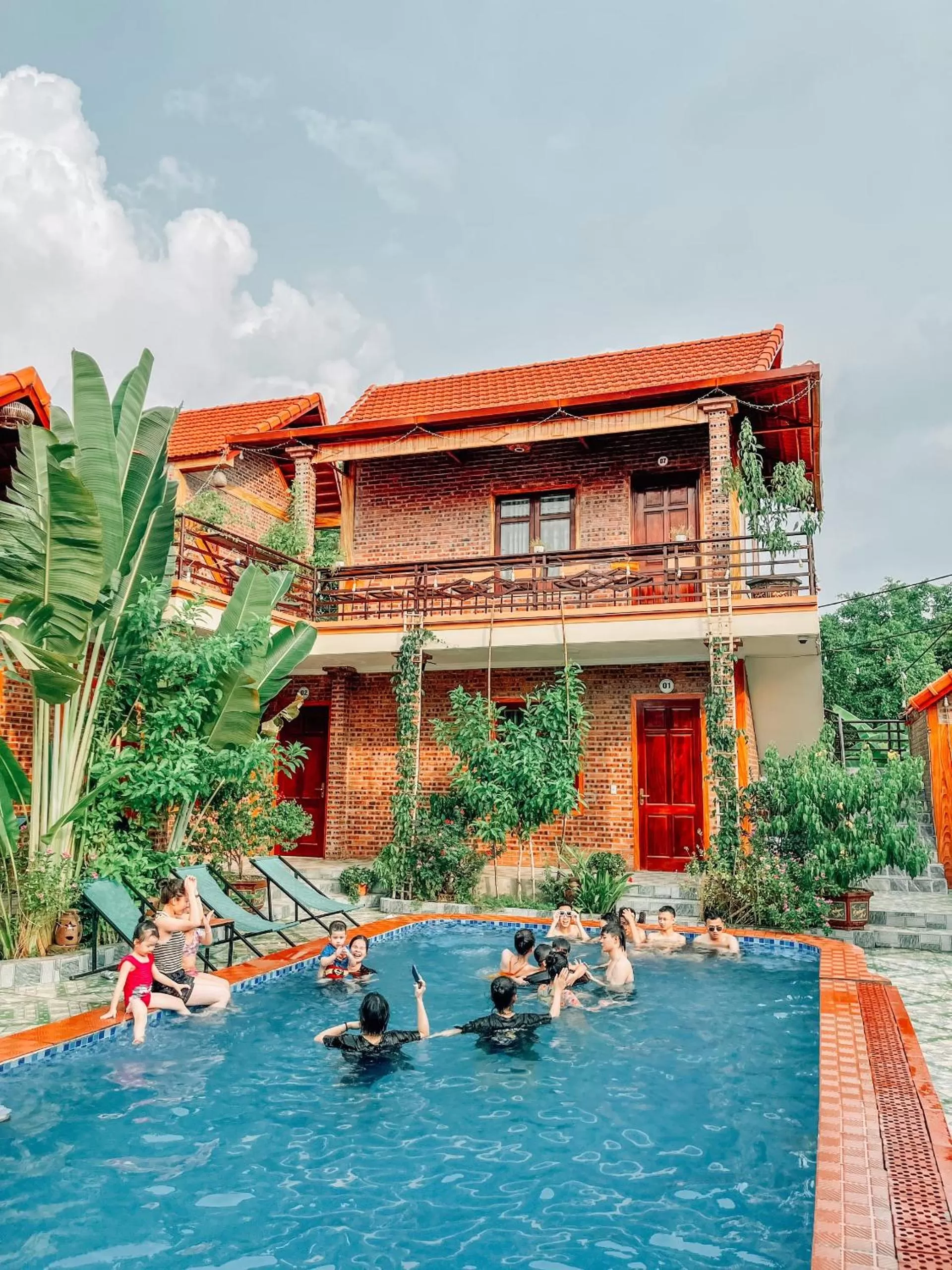 Swimming Pool in Cosiana Homestay