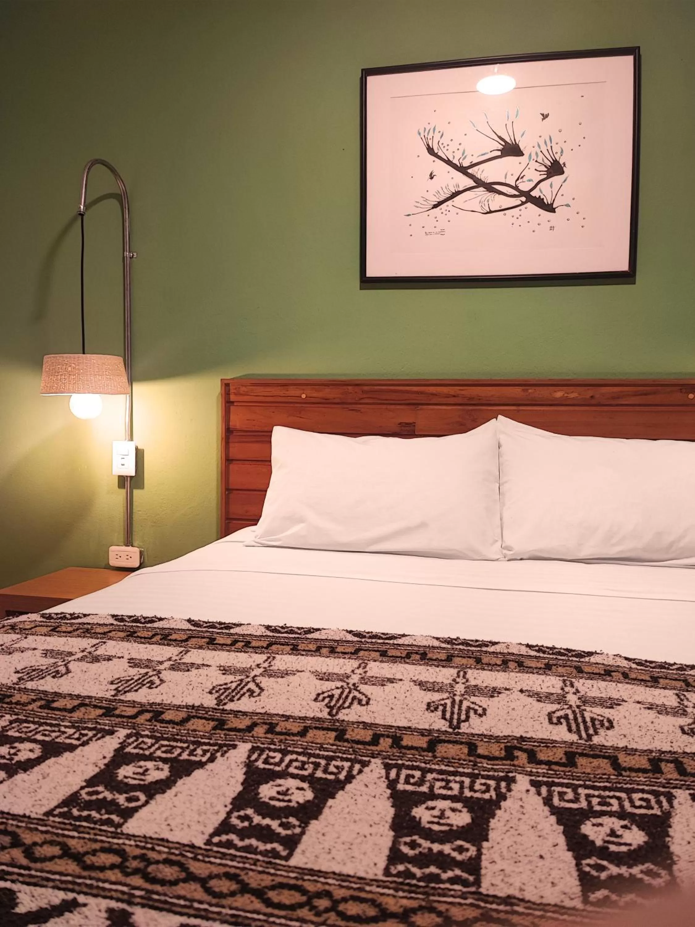 Bed in Hotel Casa Merced