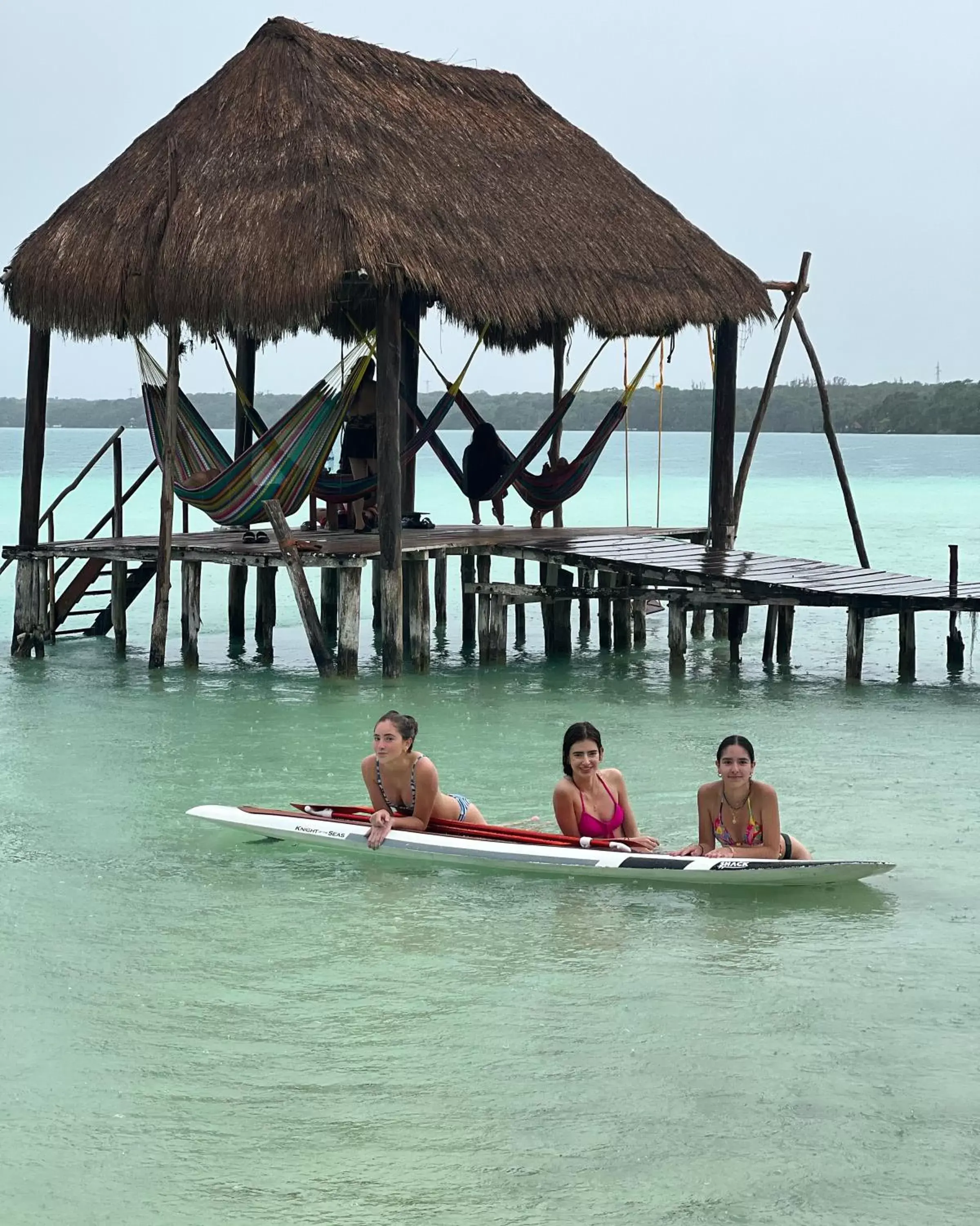 Canoeing in Hotel Wayak Bacalar