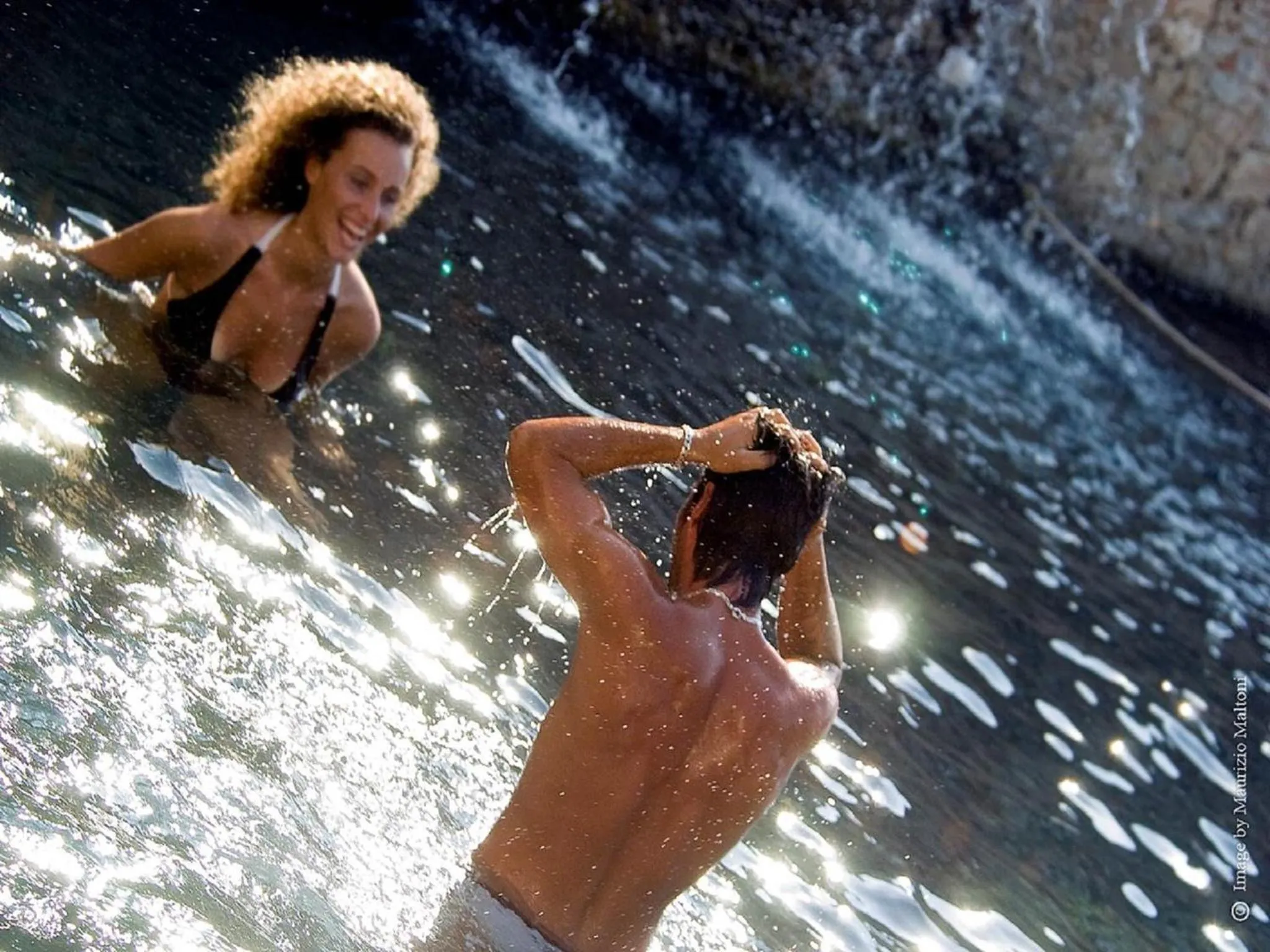 Hot Spring Bath in Calidario Terme Etrusche
