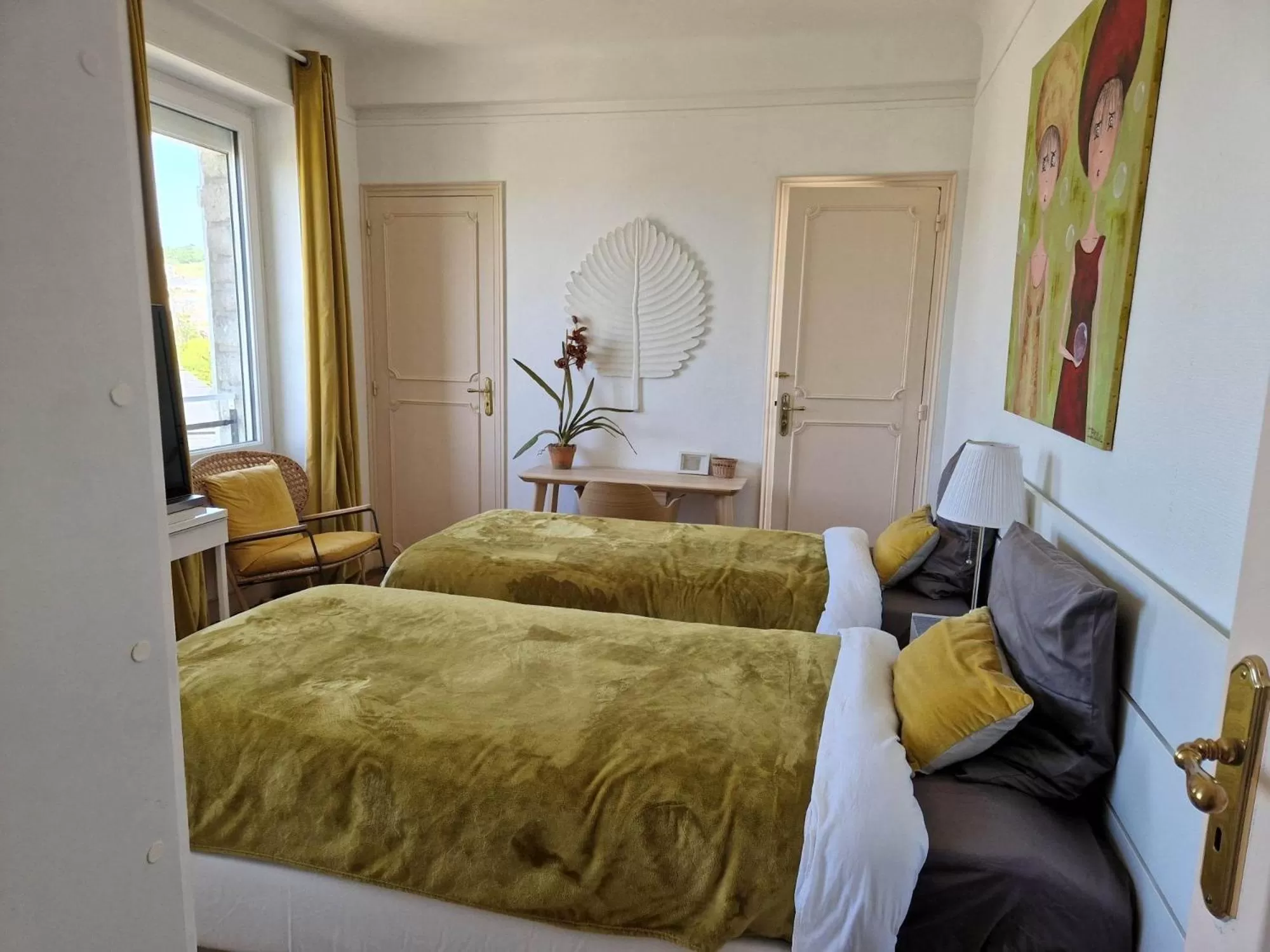 Bed in Villa Fresquet