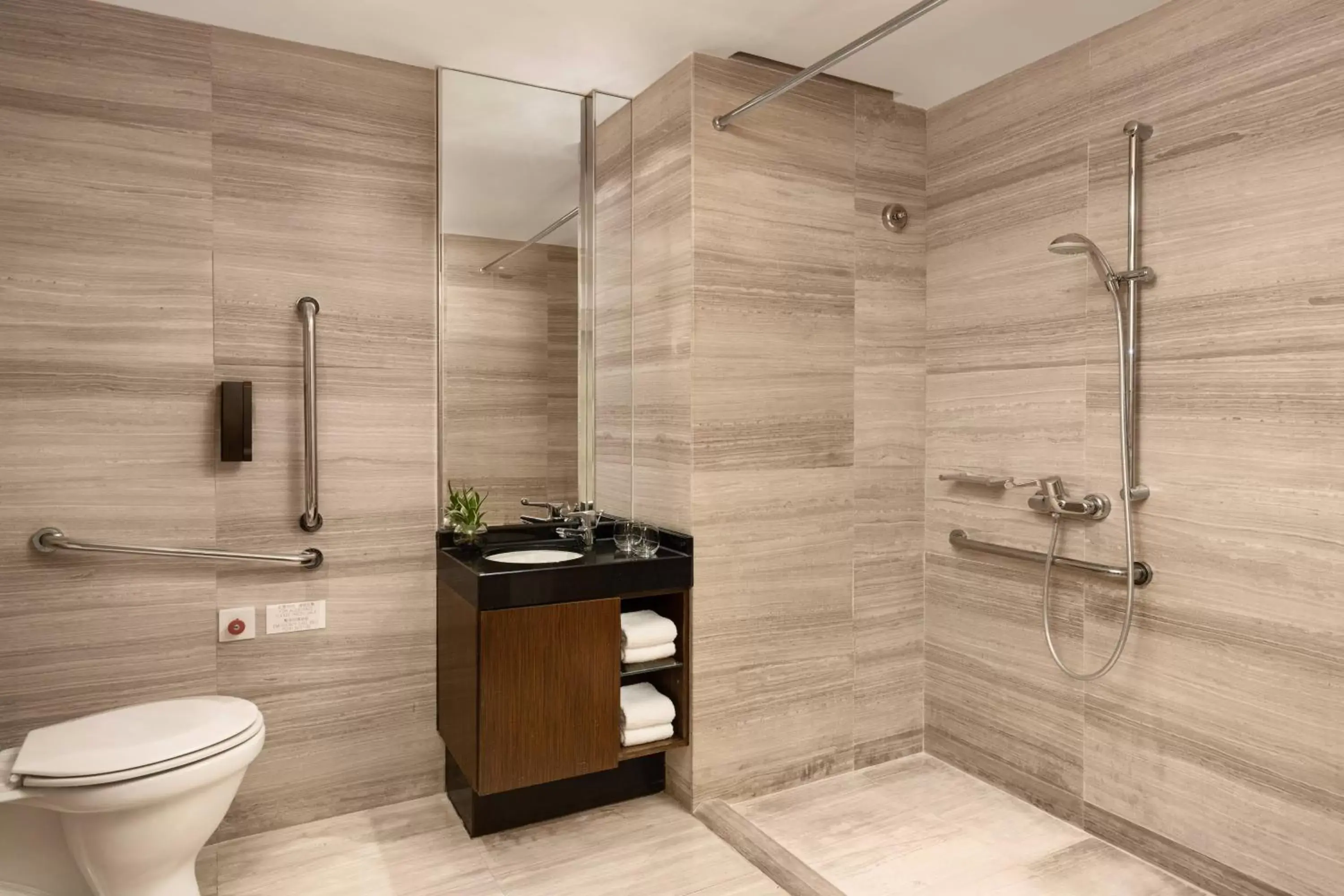 Bathroom in Courtyard by Marriott Hong Kong