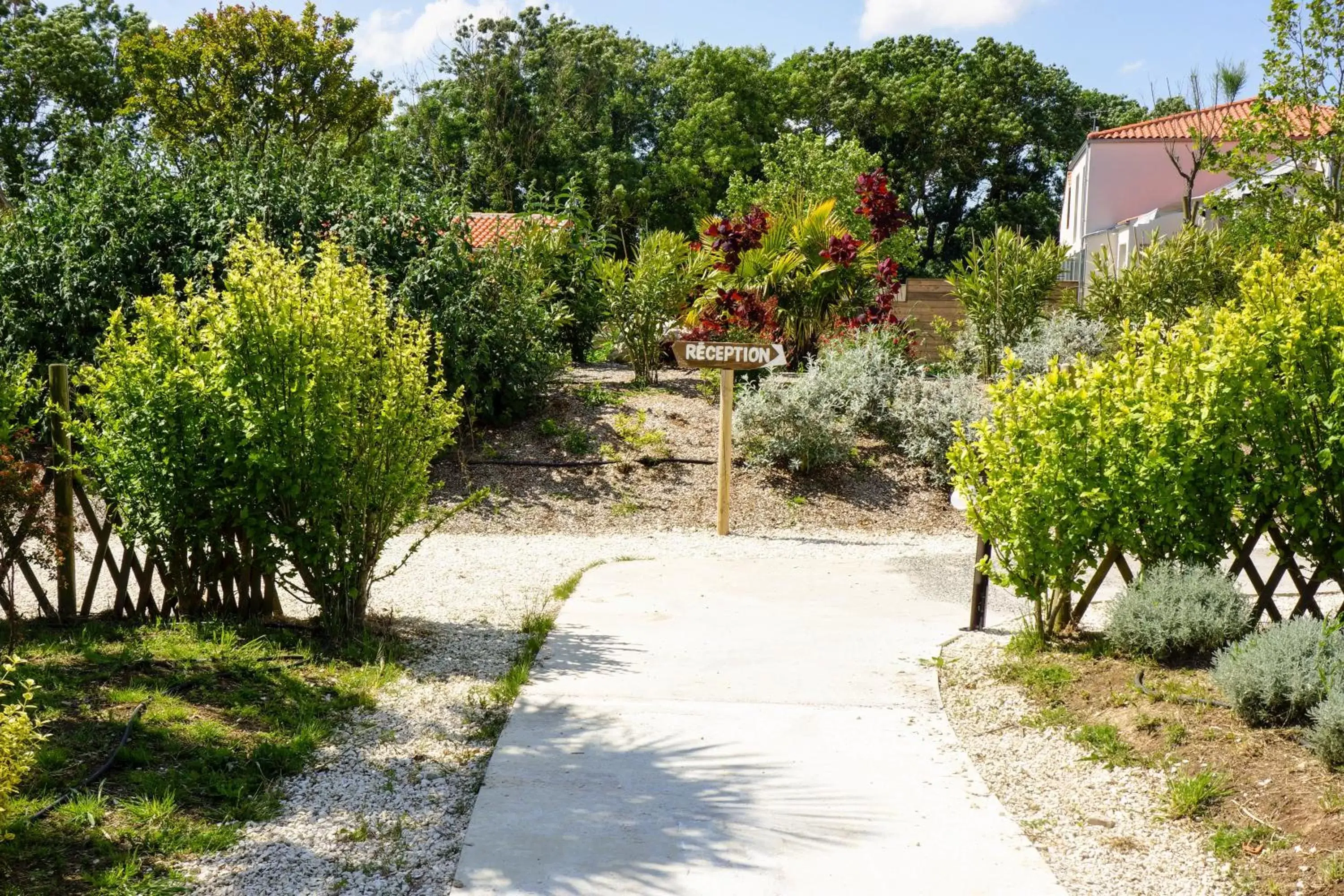 Garden in Côté Océan Resort