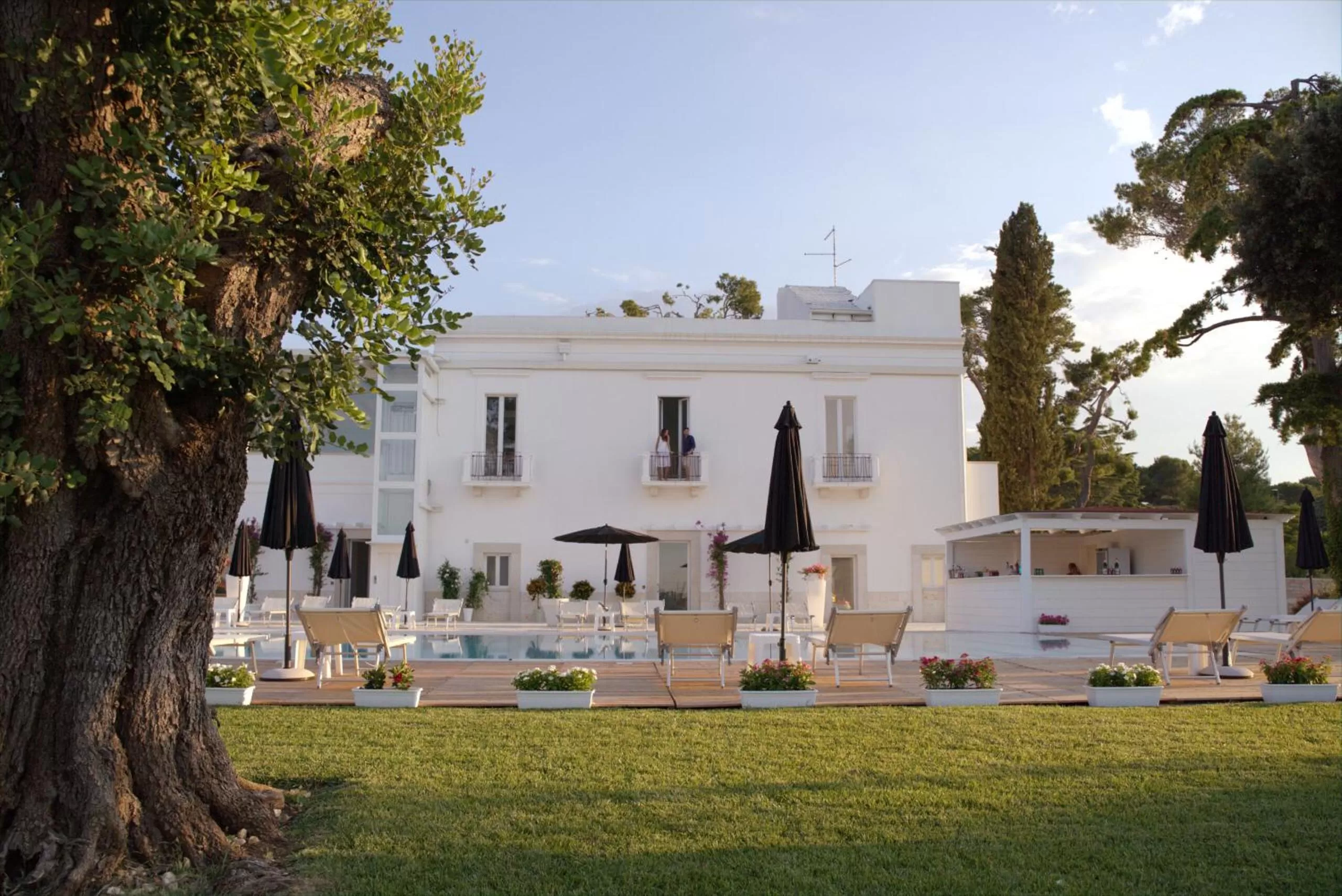 Pool view, Property Building in Tenuta Gentile Resort & Spa