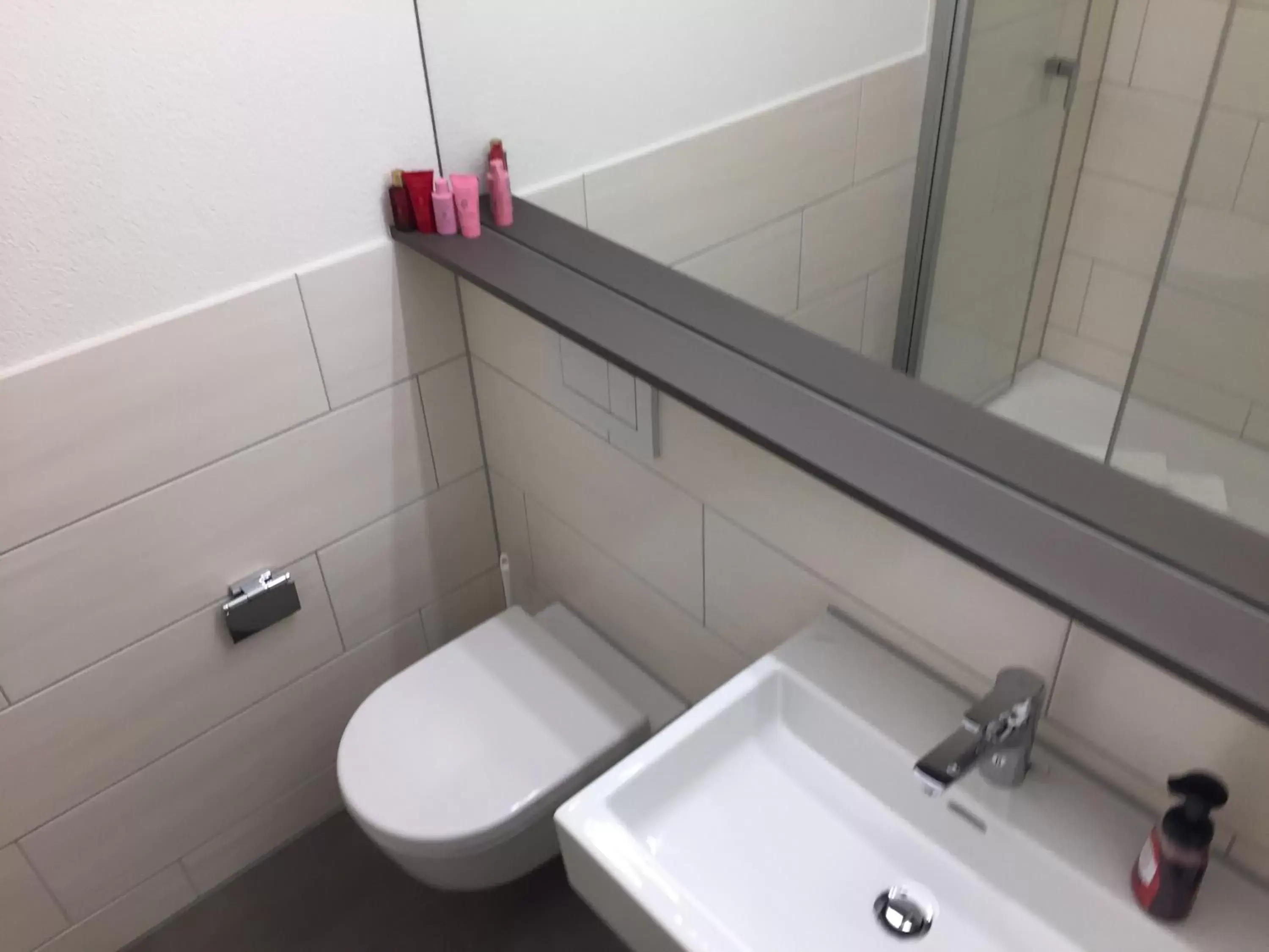 Shower, Bathroom in Gasthof National