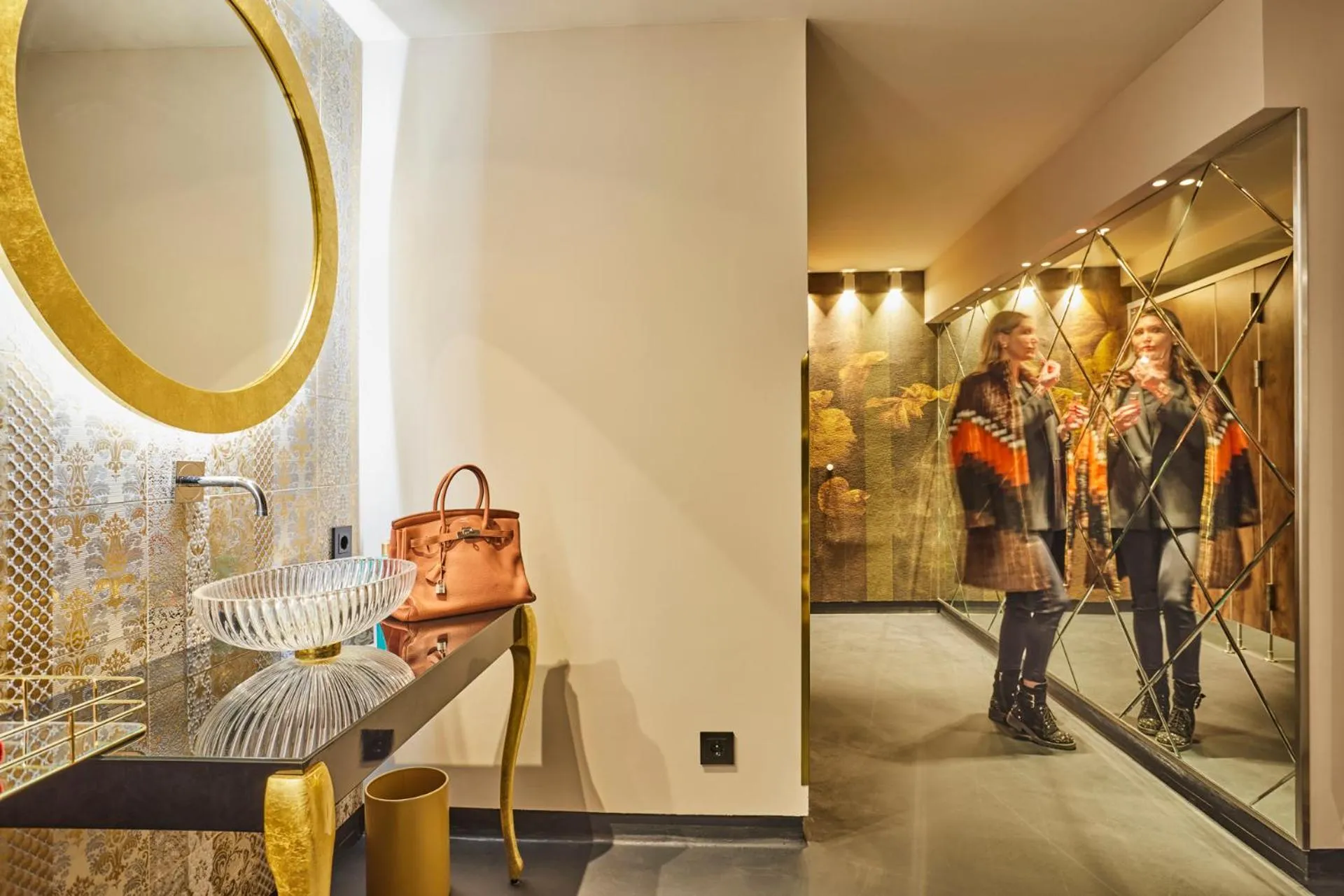 Toilet in Classic Hotel Harmonie