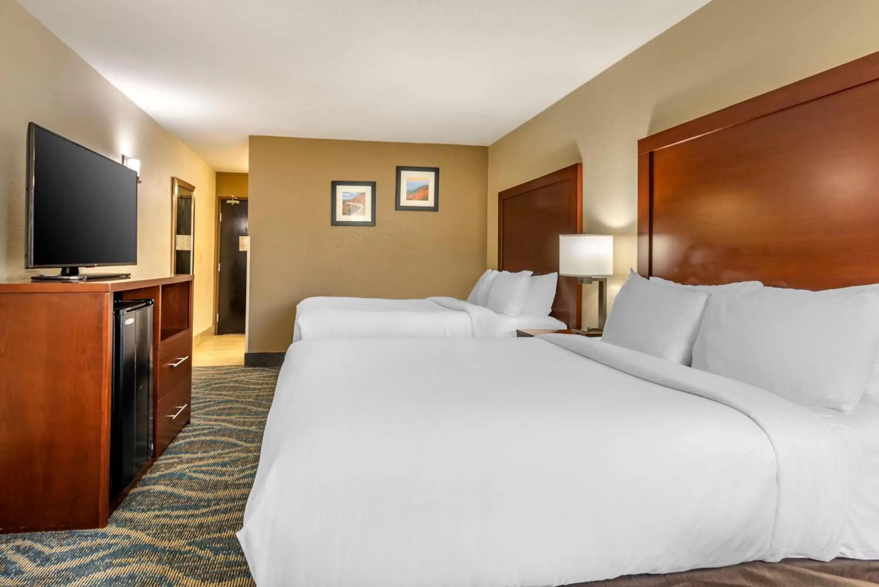 TV and multimedia, Bed in Comfort Inn Asheville East-Blue Ridge Pkwy Access