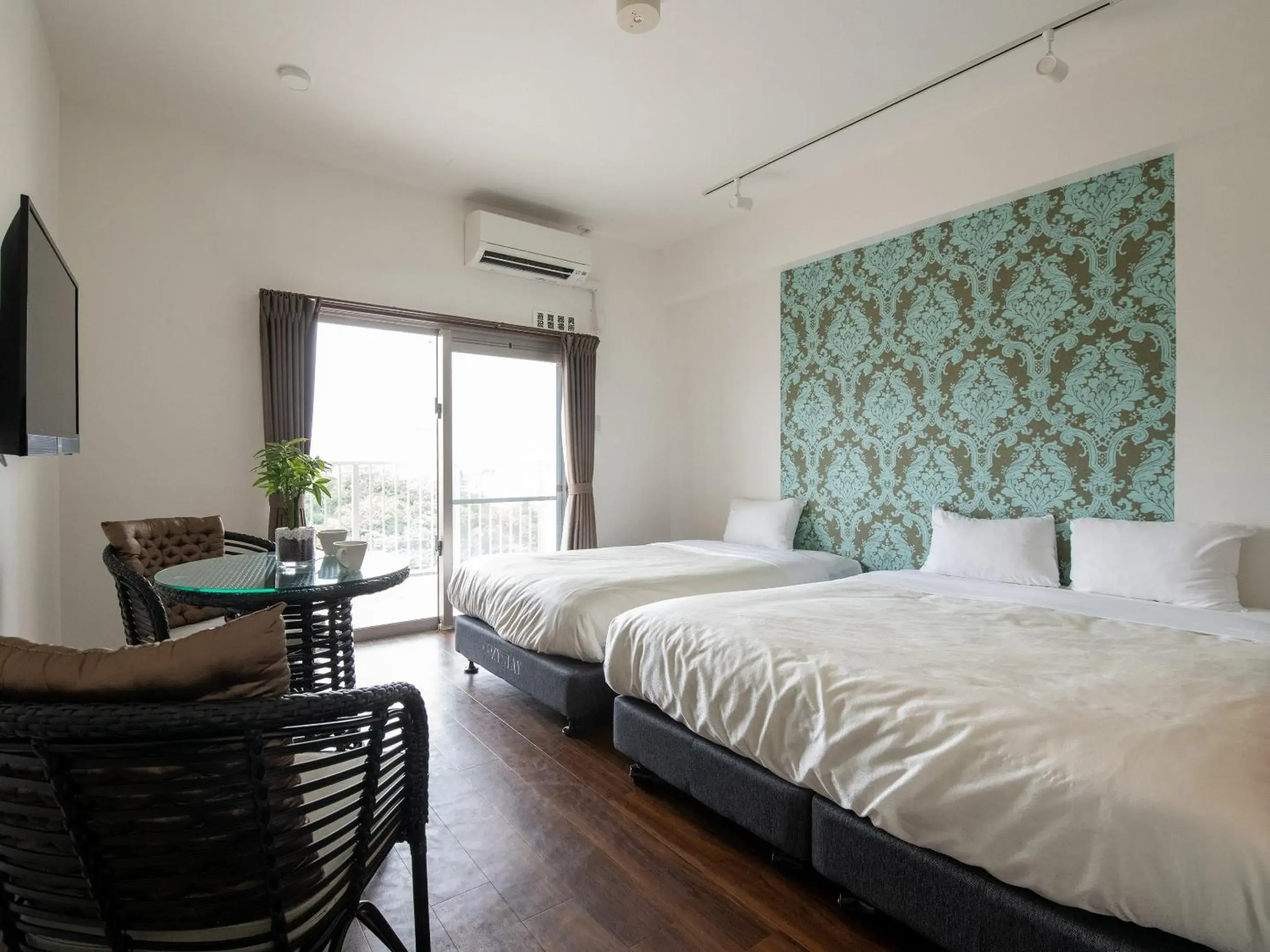 TV and multimedia, Bed in Cozy Stay in Naha