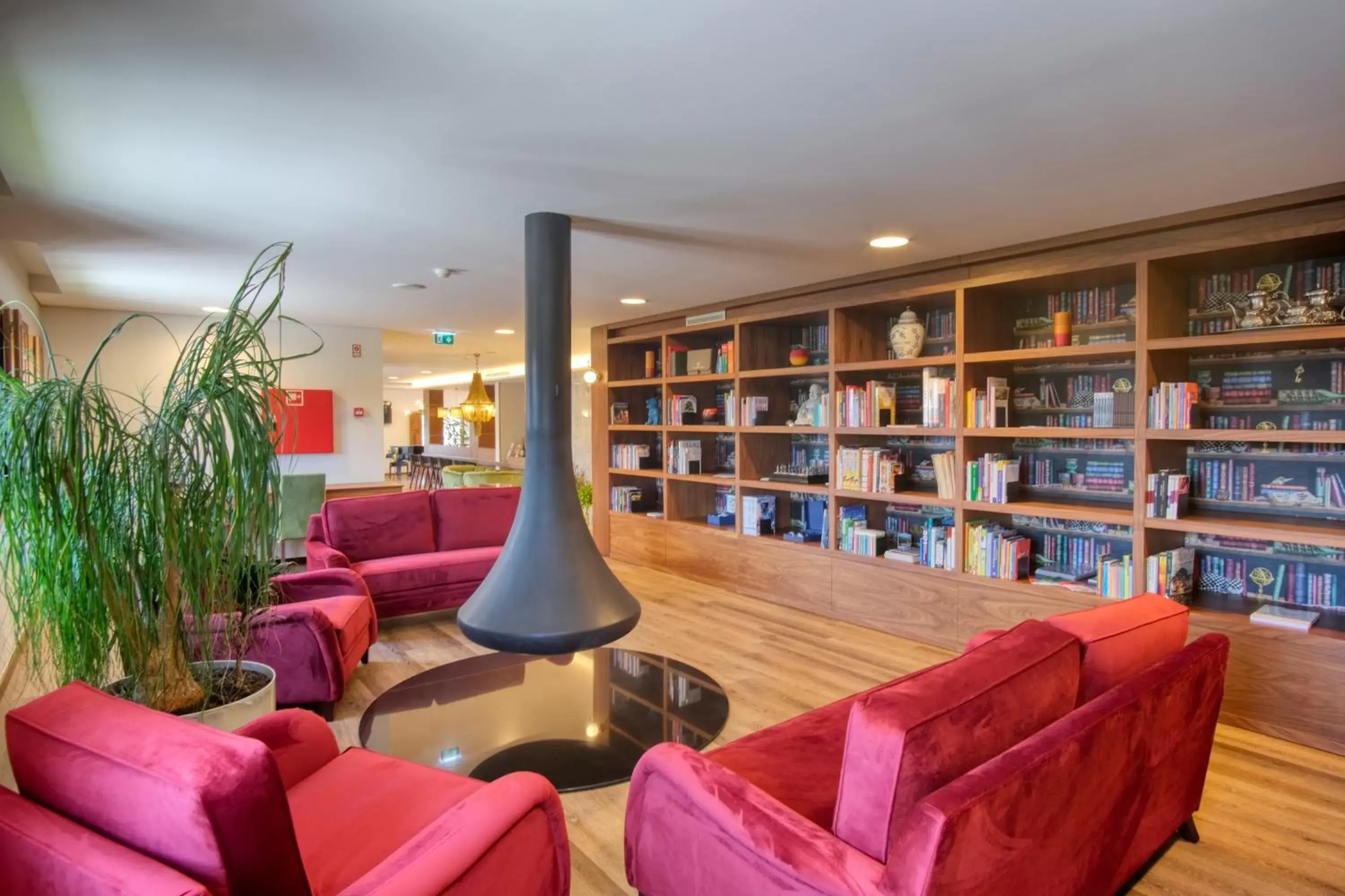 Library in Hotel Cotto do Gatto