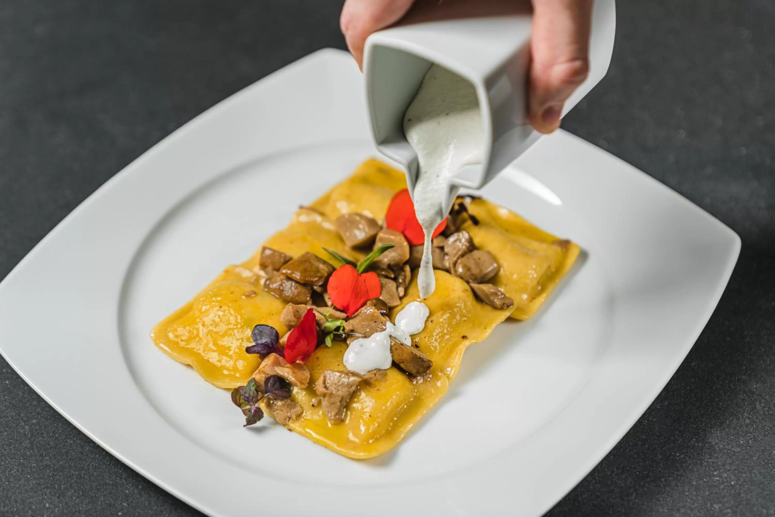 Food close-up in LHP Hotel River & SPA