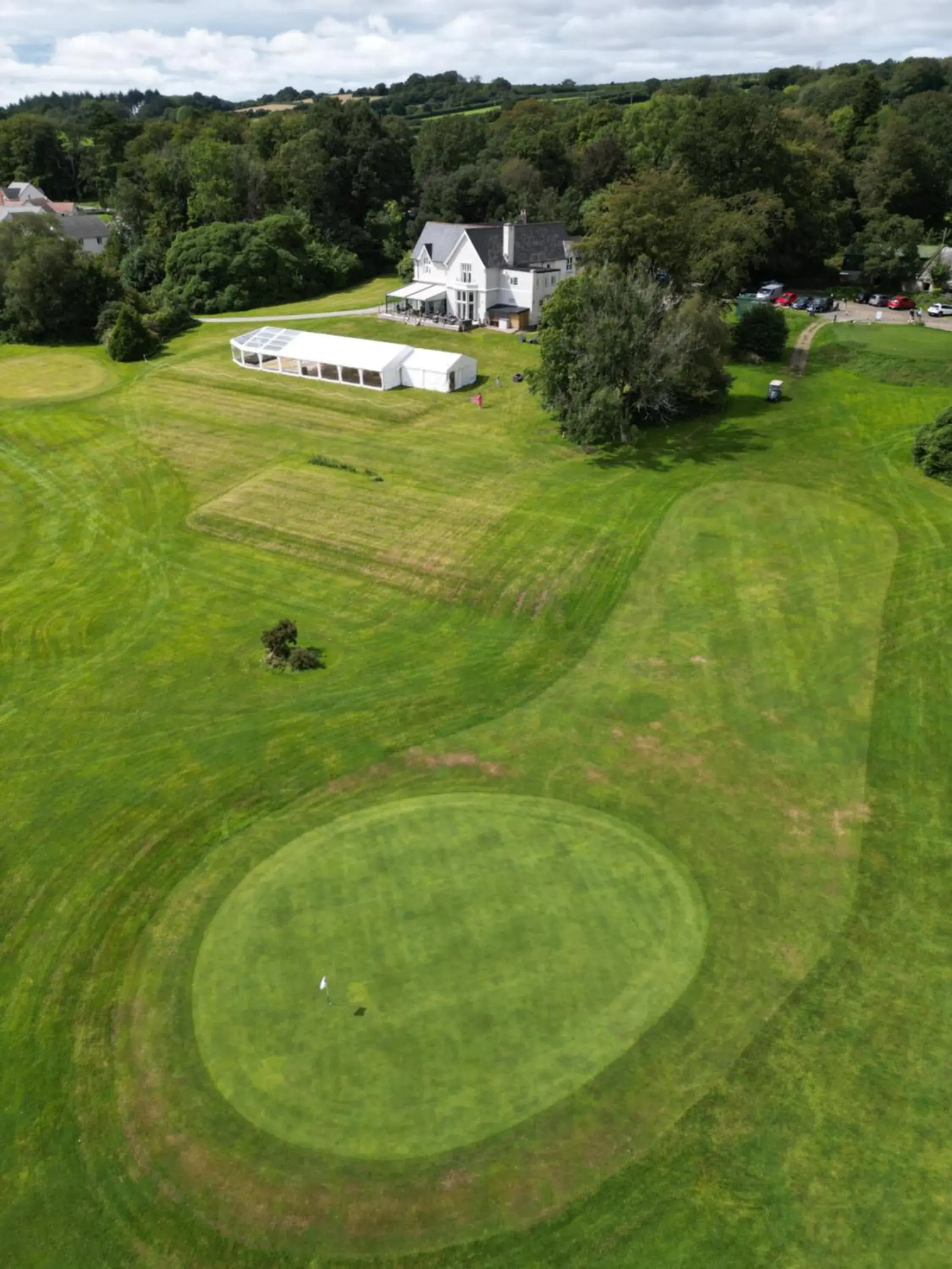 Property building, Bird's-eye View in Welbeck Manor and Golf