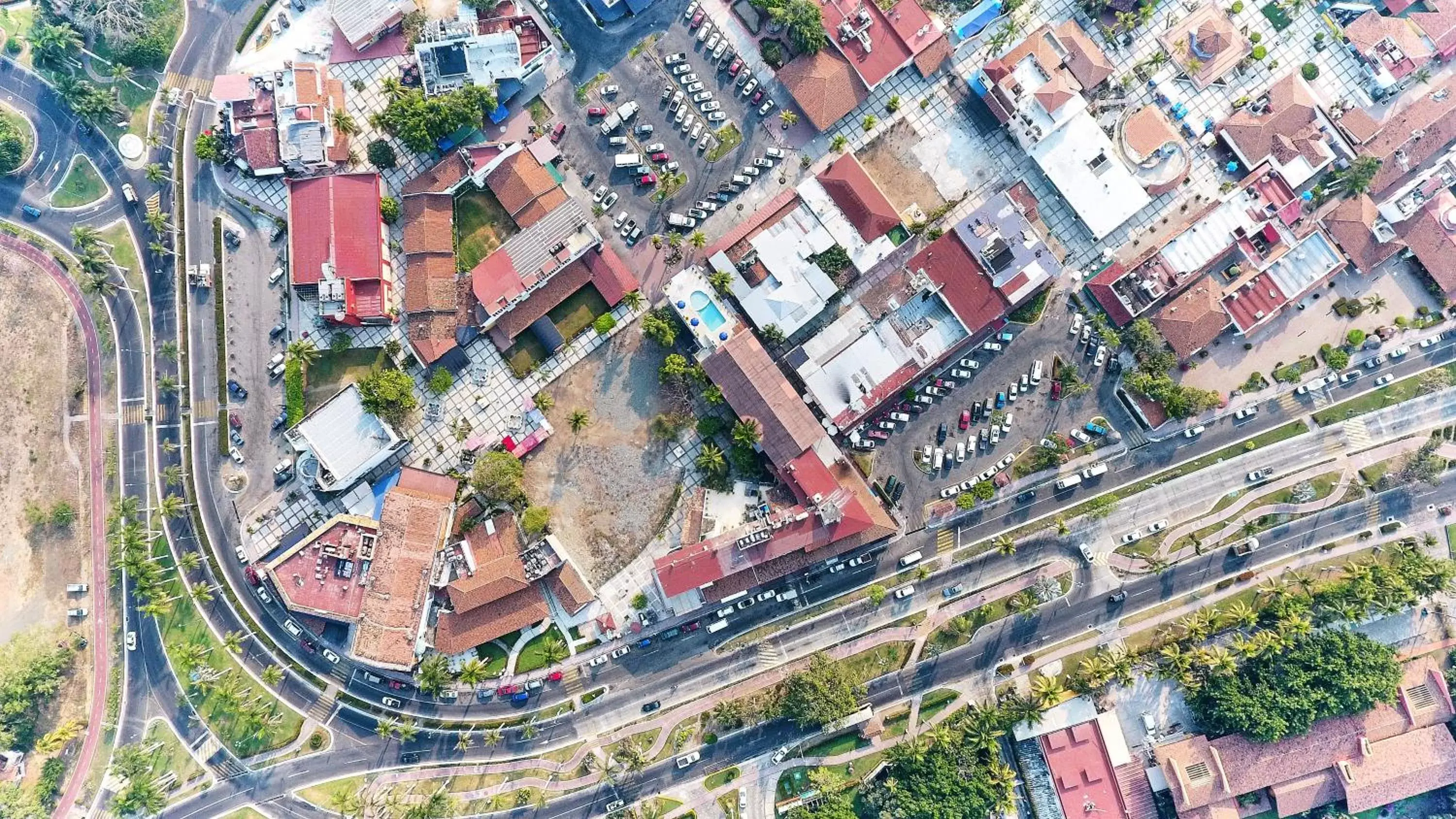 Bird's eye view in Hotel Suites Ixtapa Plaza Bird's eye view in Hotel Suites Ixtapa Plaza