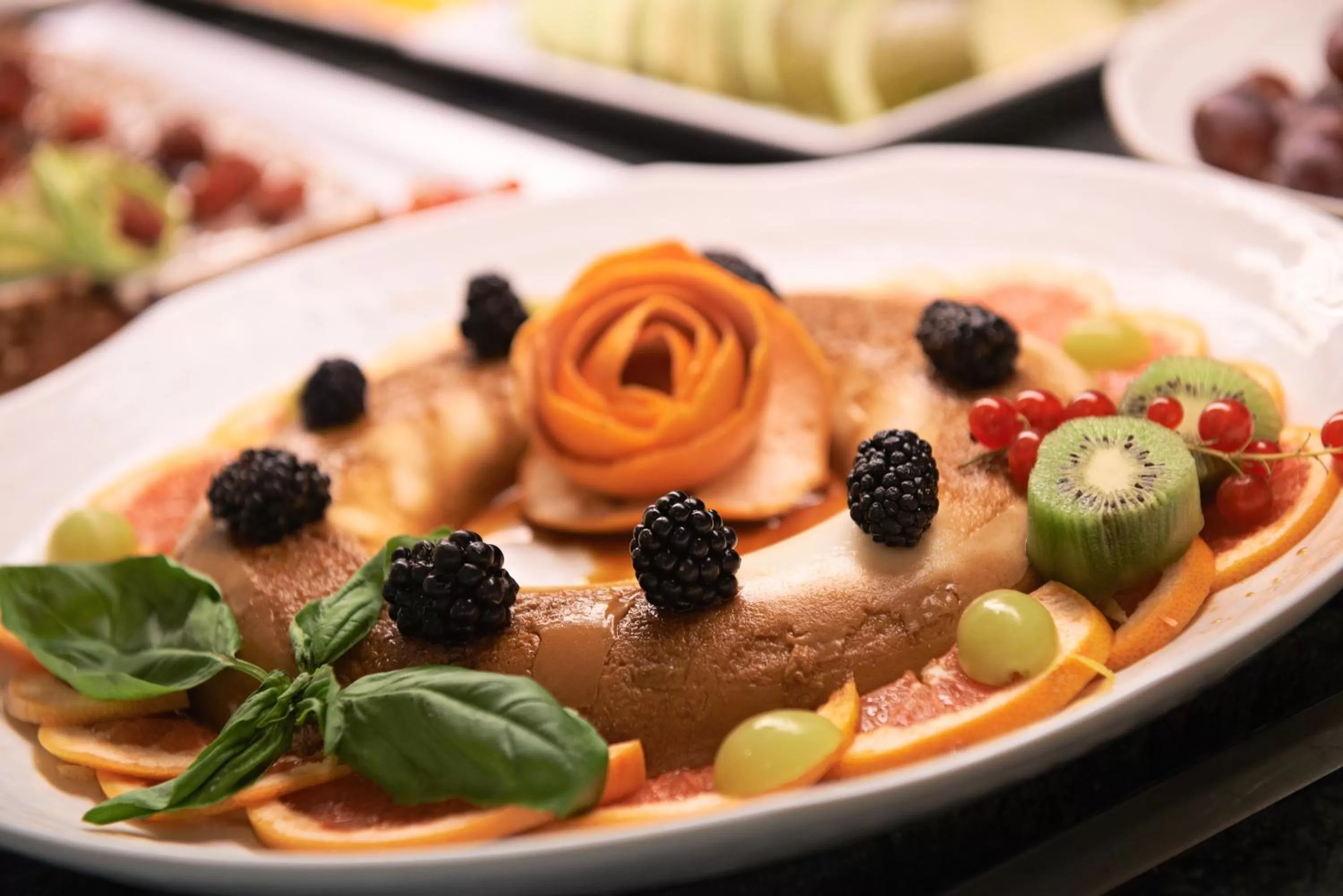 Food close-up in Bluewater Hotel