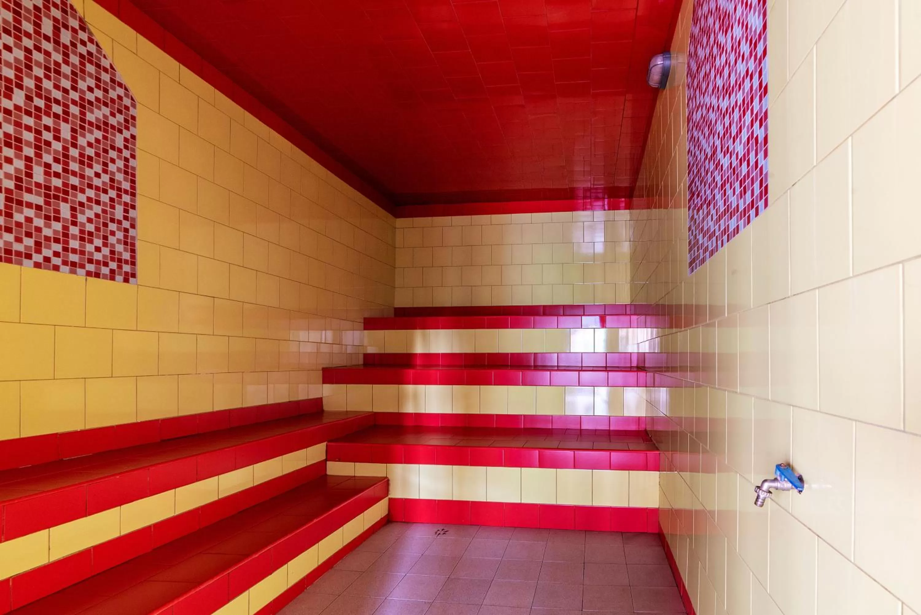 Sauna in Afro Park Hotel