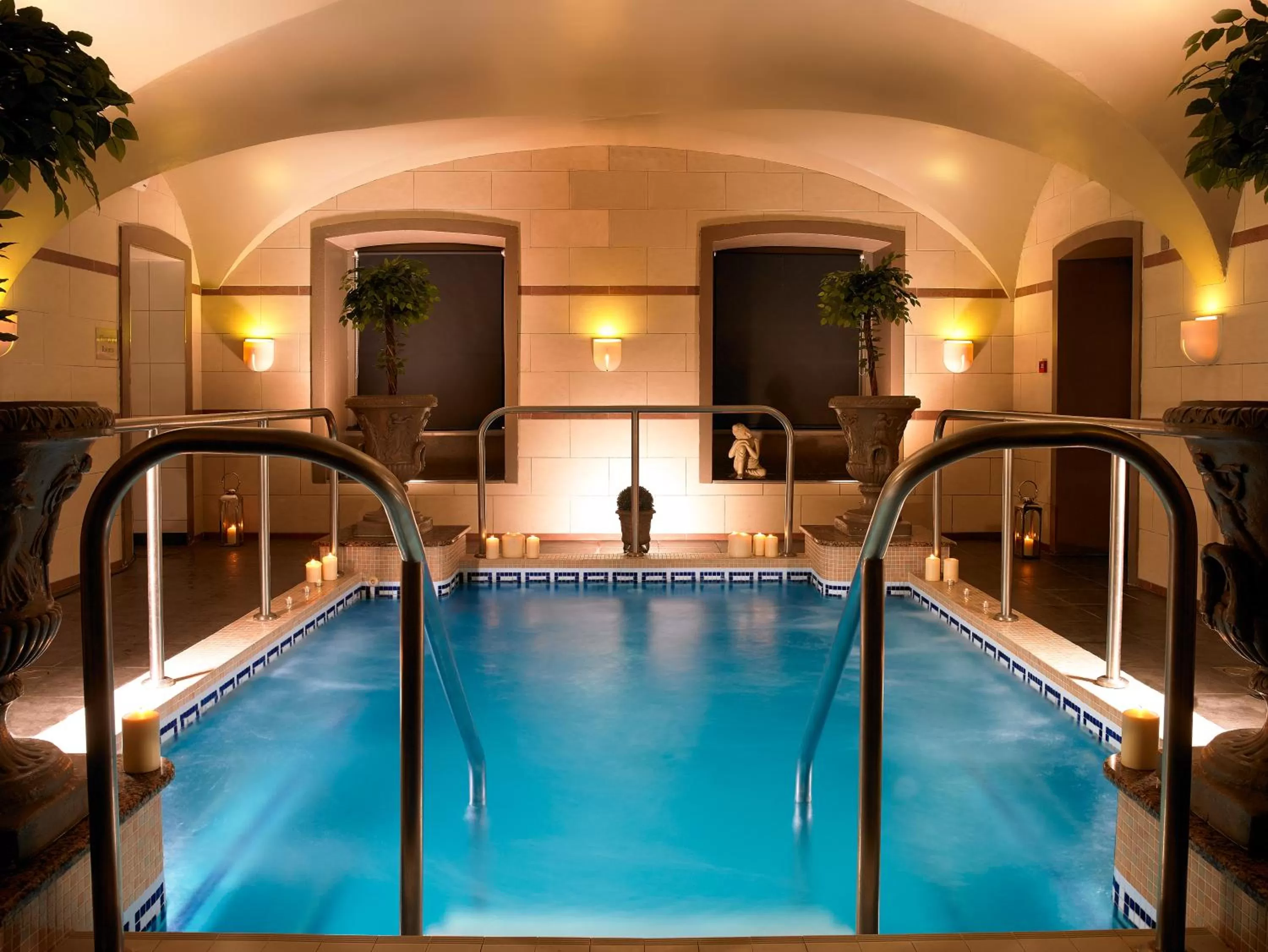 Swimming pool in Faithlegg Hotel