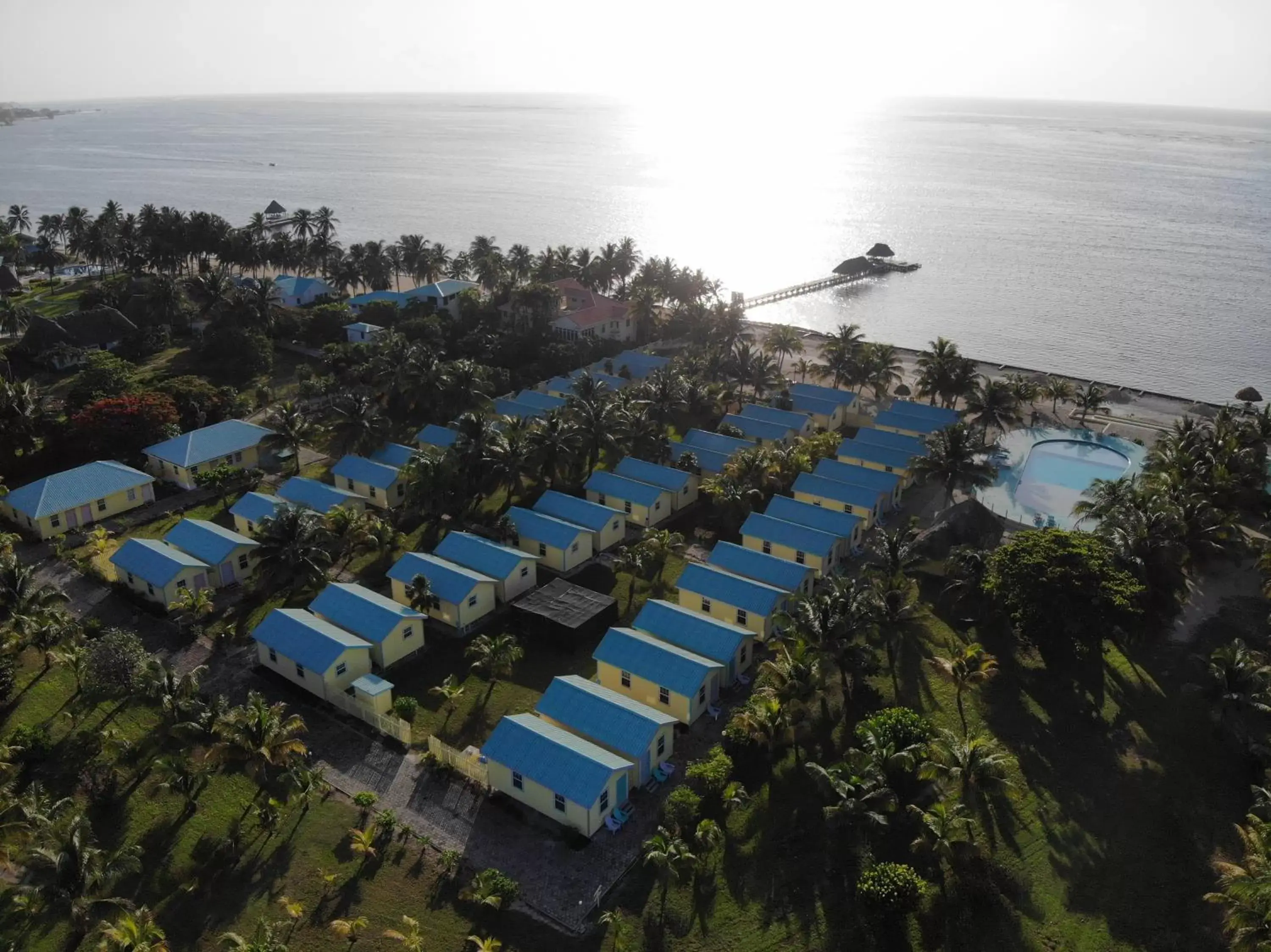 Bird's eye view, Bird's-eye View in Royal Caribbean Resort