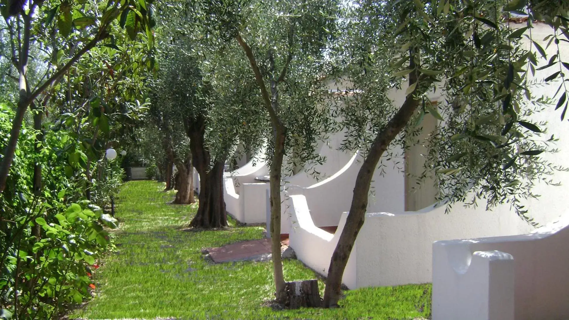 Garden in Hotel Il Melograno