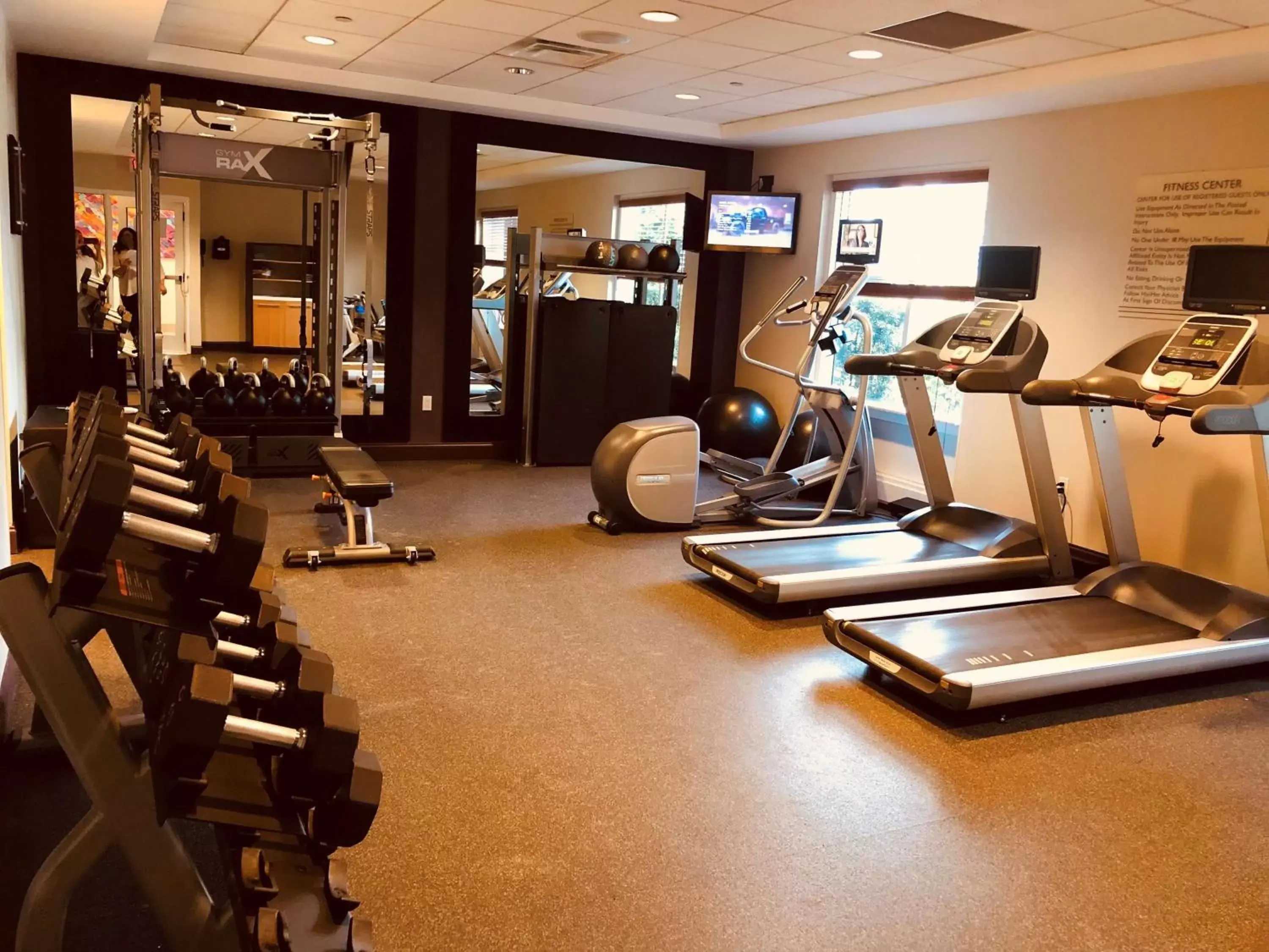 Fitness centre/facilities, Fitness Center/Facilities in Hilton Garden Inn Miami Airport West