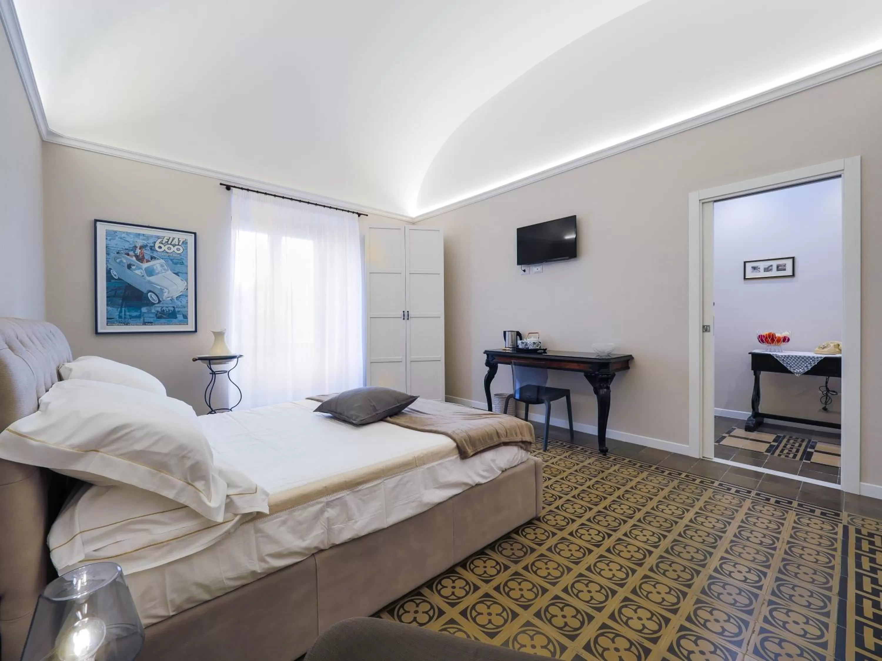 Bedroom, Bed in B&B Sciara Larmisi