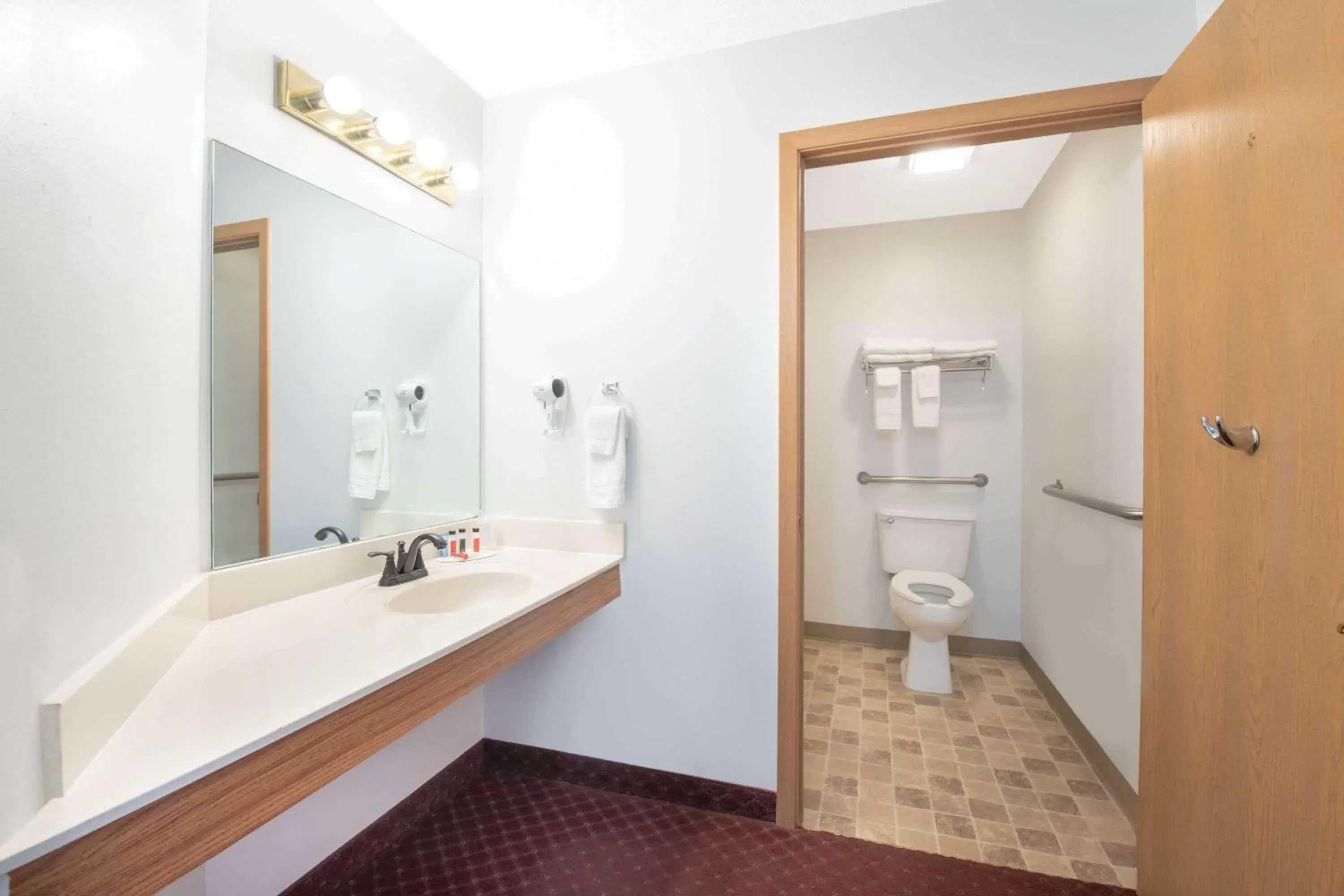 Bathroom in Travelodge by Wyndham Spearfish