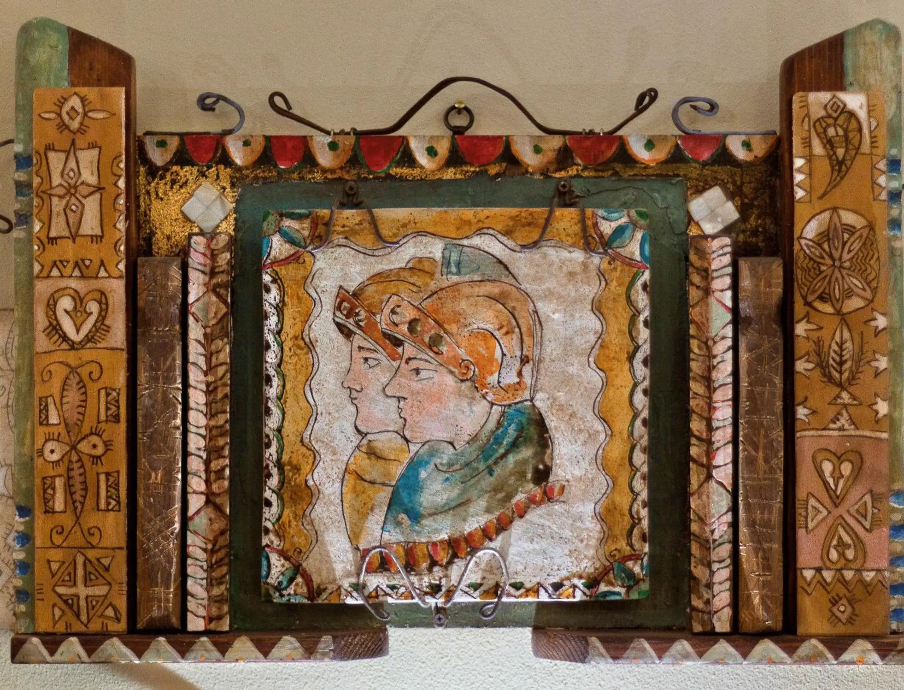 Decorative detail in Hotel La Plumeria
