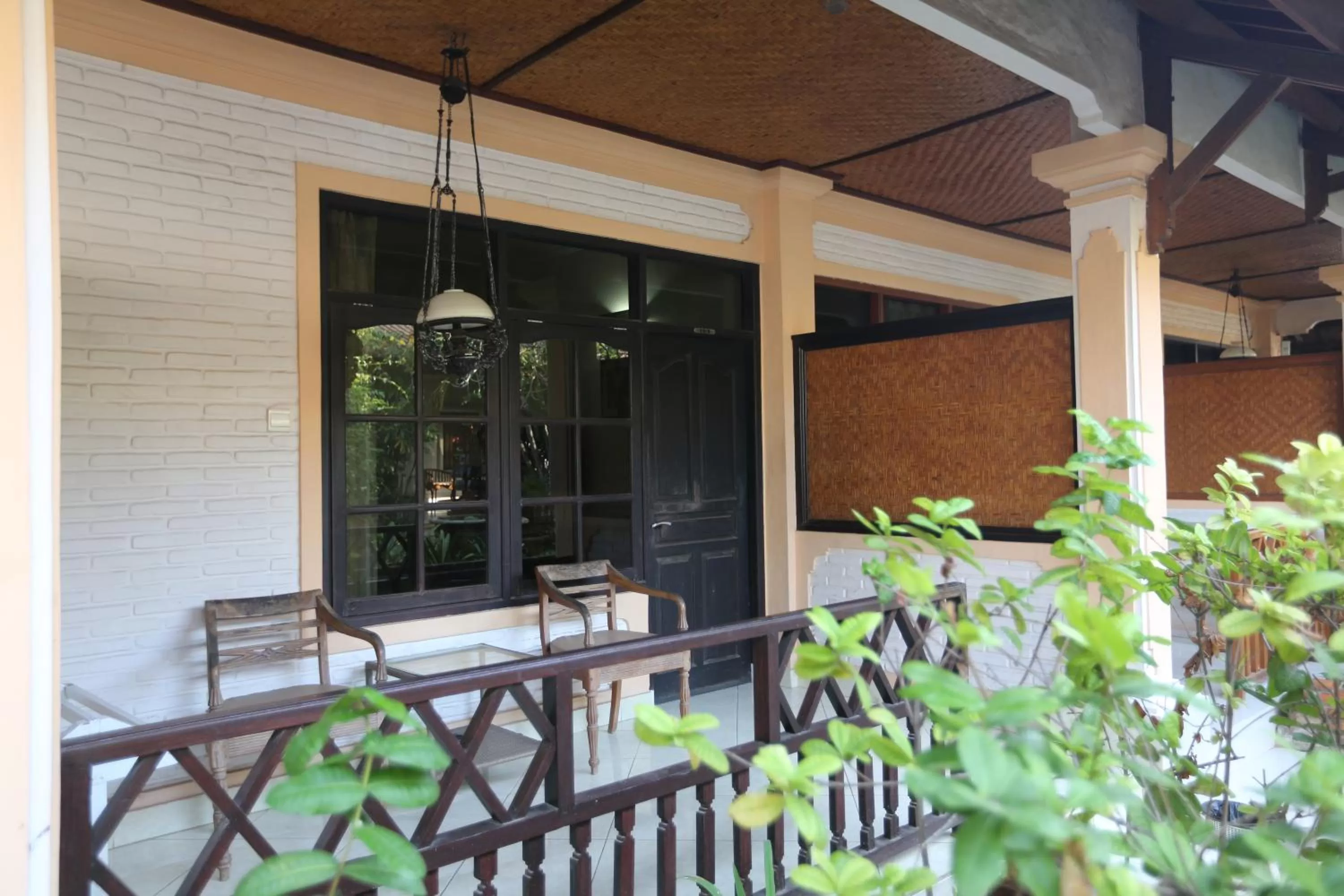 Balcony/Terrace in Fat Yogi Cottages