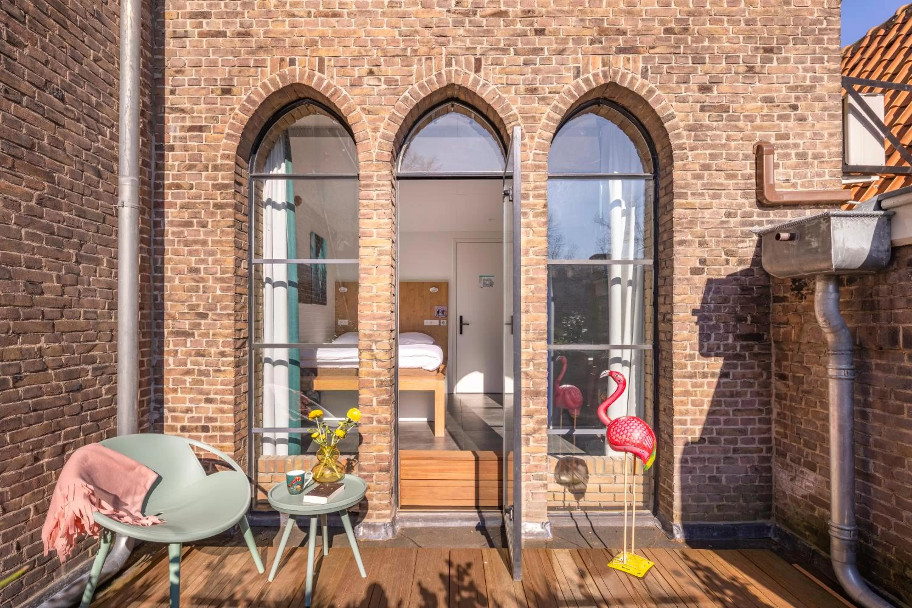 Balcony/Terrace in Bunk Hotel Amsterdam