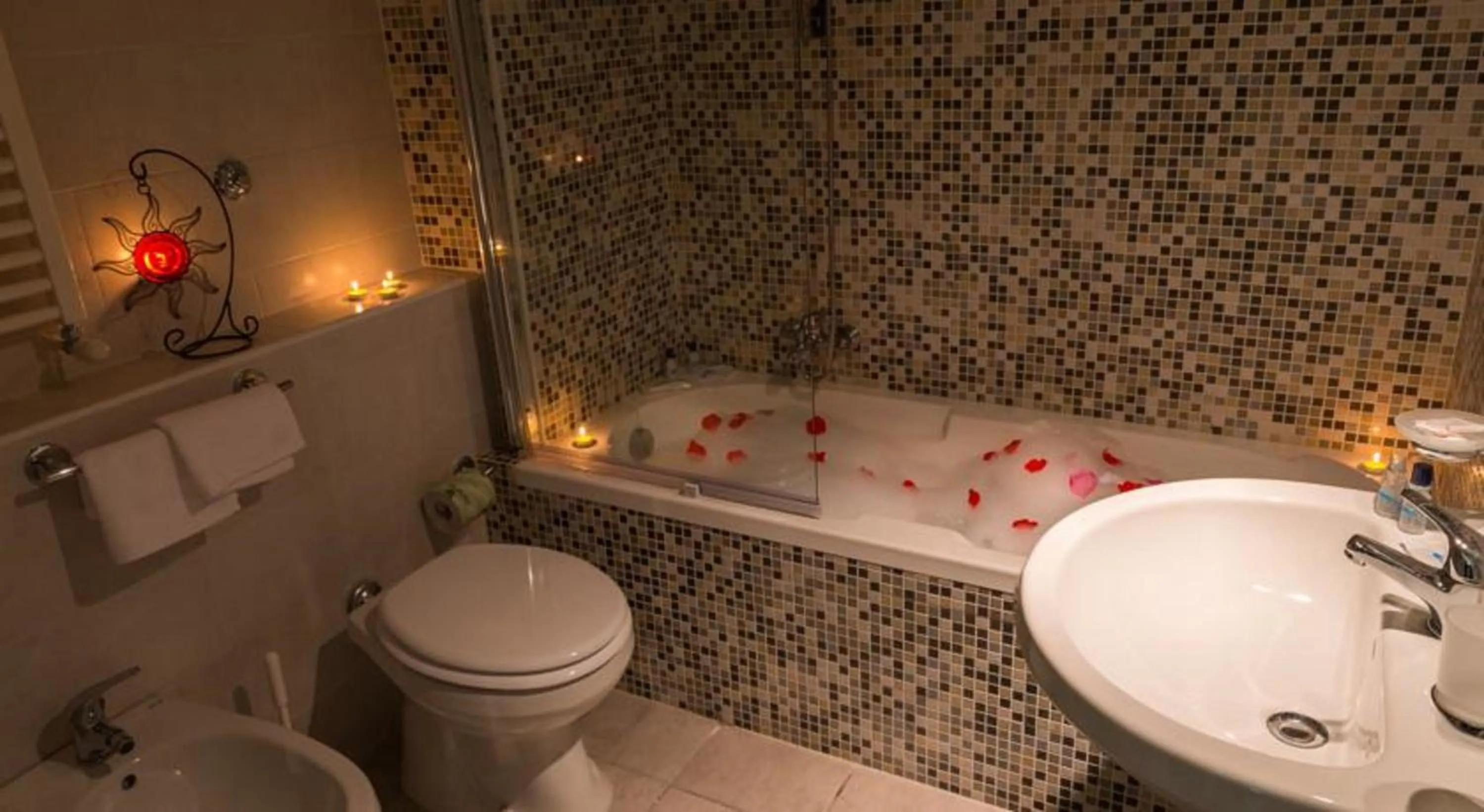 Bathroom in Hotel Garibaldi