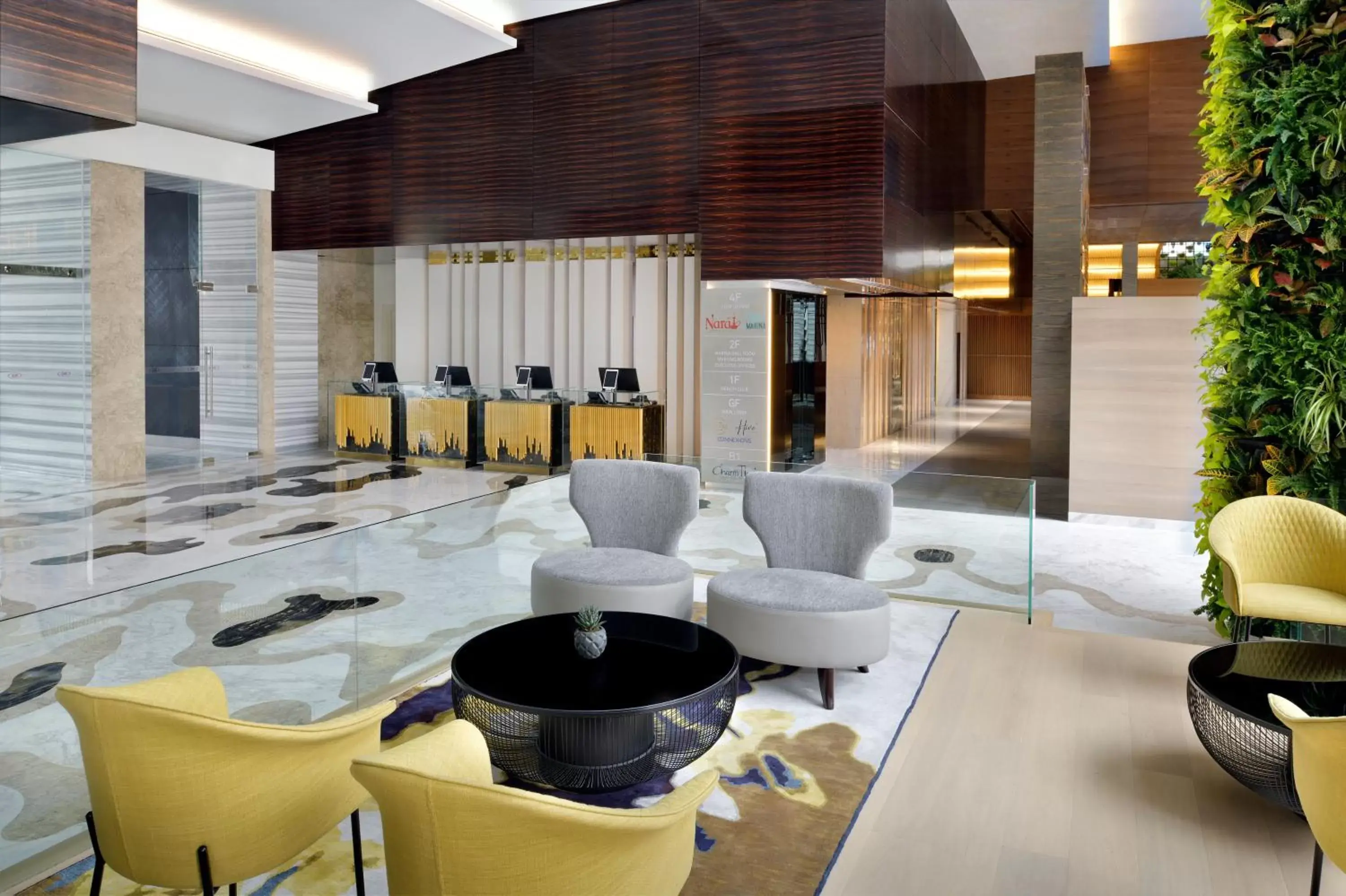 Lobby or reception in Crowne Plaza Dubai Marina by IHG Lobby or reception in Crowne Plaza Dubai Marina by IHG