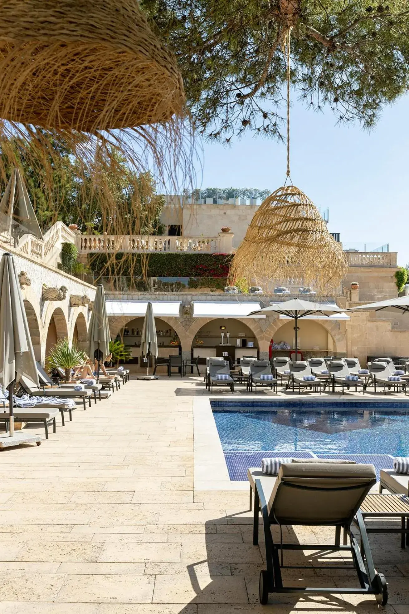 Swimming Pool in Hotel Hospes Maricel y Spa