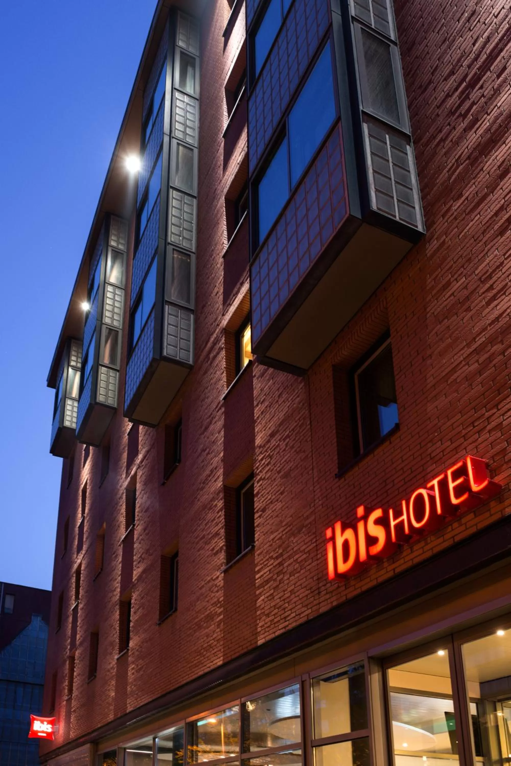 Facade/entrance in ibis Amsterdam Centre Stopera