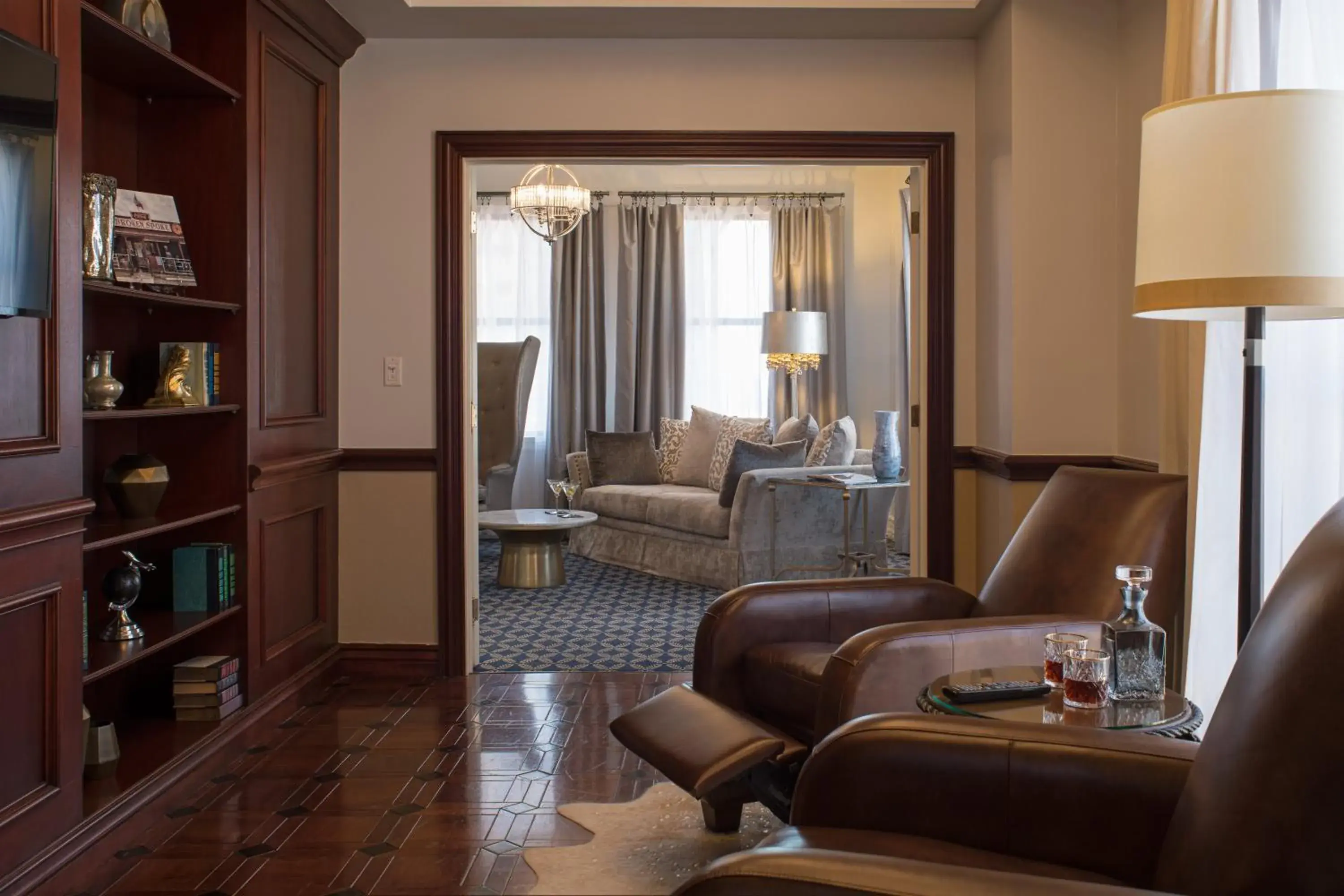 Bedroom, Seating Area in The Stephen F Austin Royal Sonesta Hotel