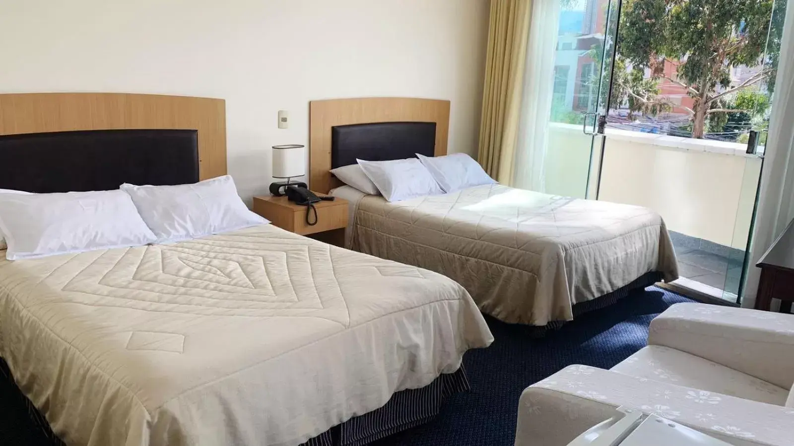 Bed in Delfines Apart Hotel Bed in Delfines Apart Hotel