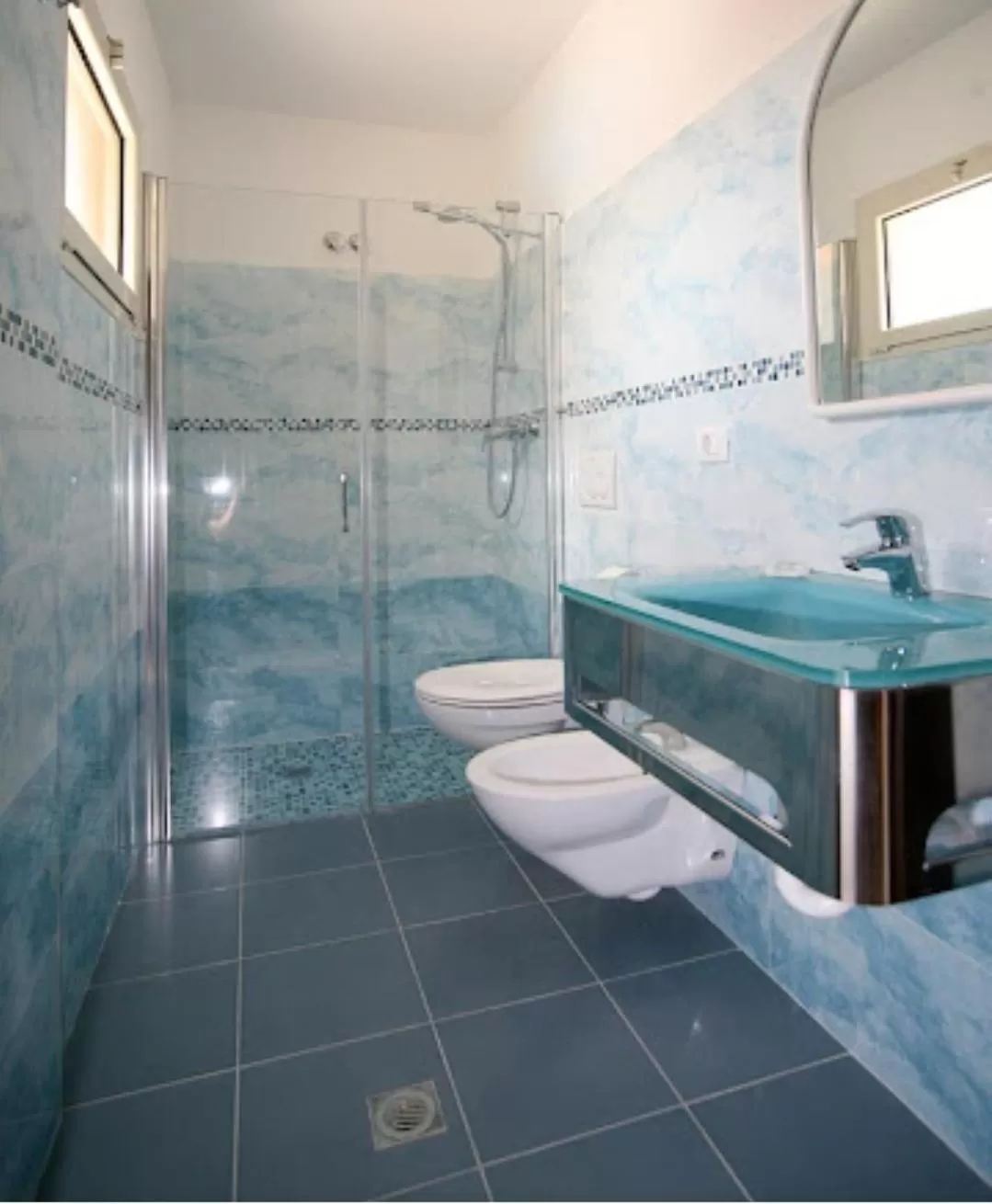 Bathroom in Hotel Riposo