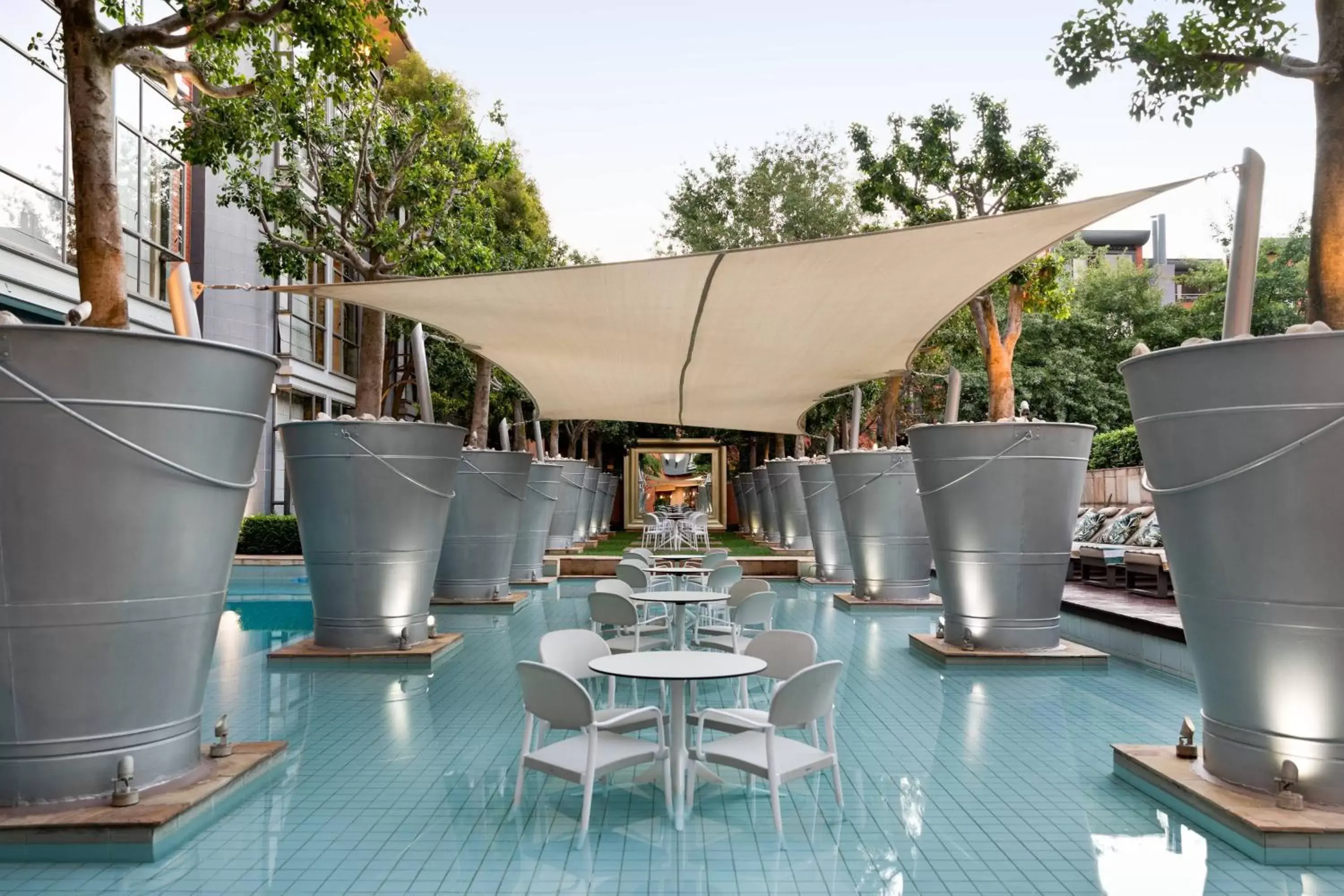 Swimming pool in African Pride Melrose Arch, Autograph Collection