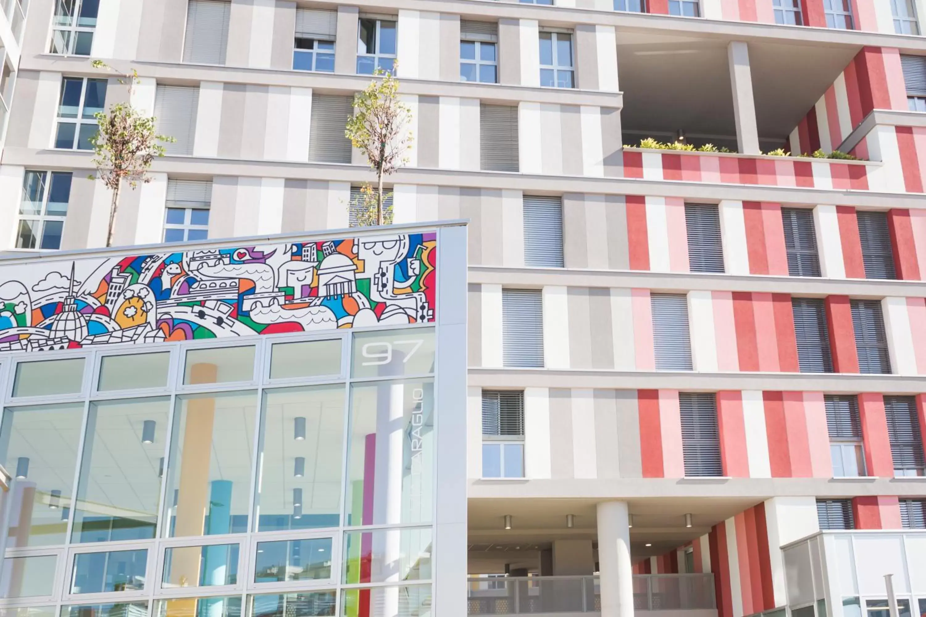 Facade/entrance, Property Building in Hotel Campus Sanpaolo