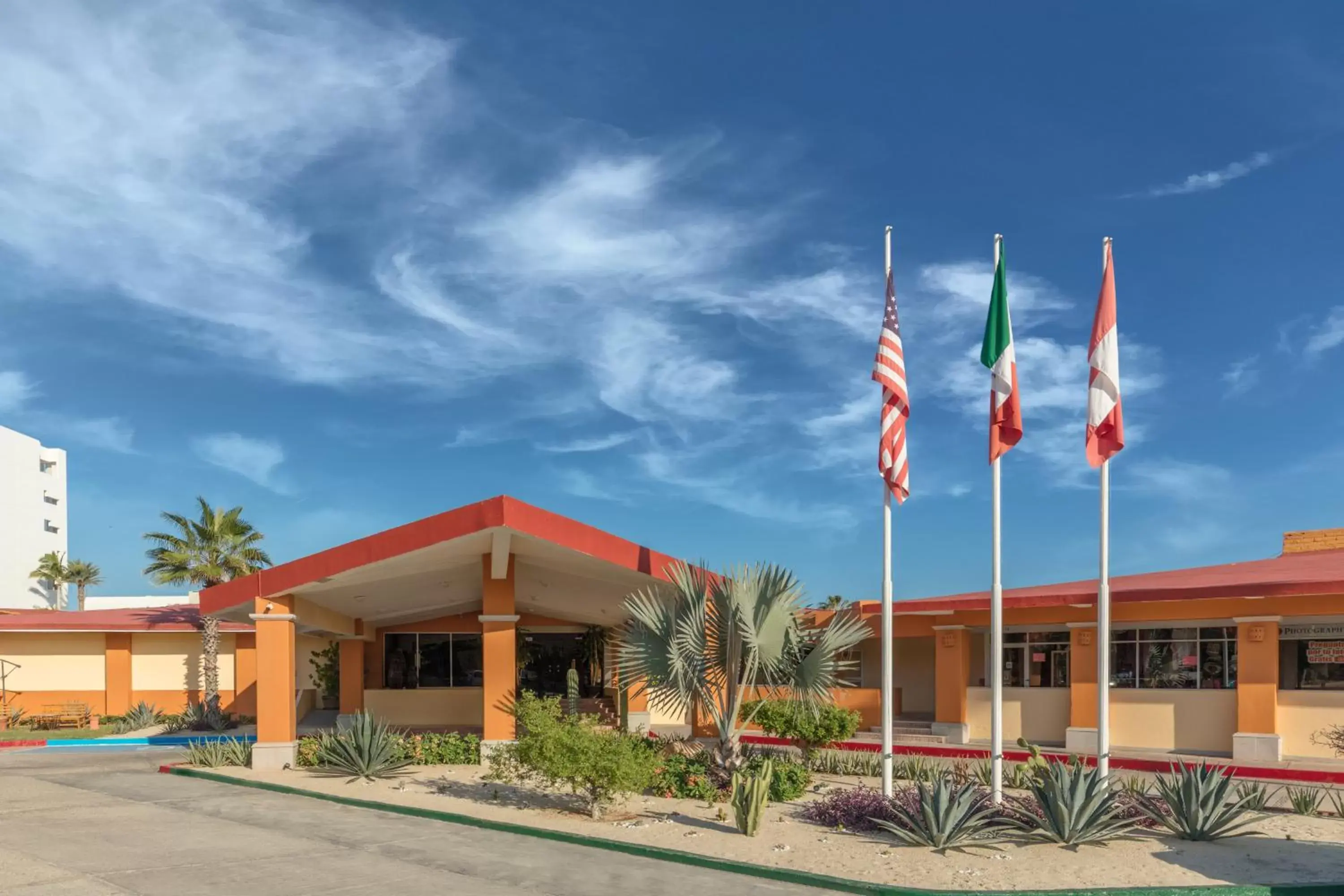 Facade/entrance, Property Building in Posada Real Los Cabos